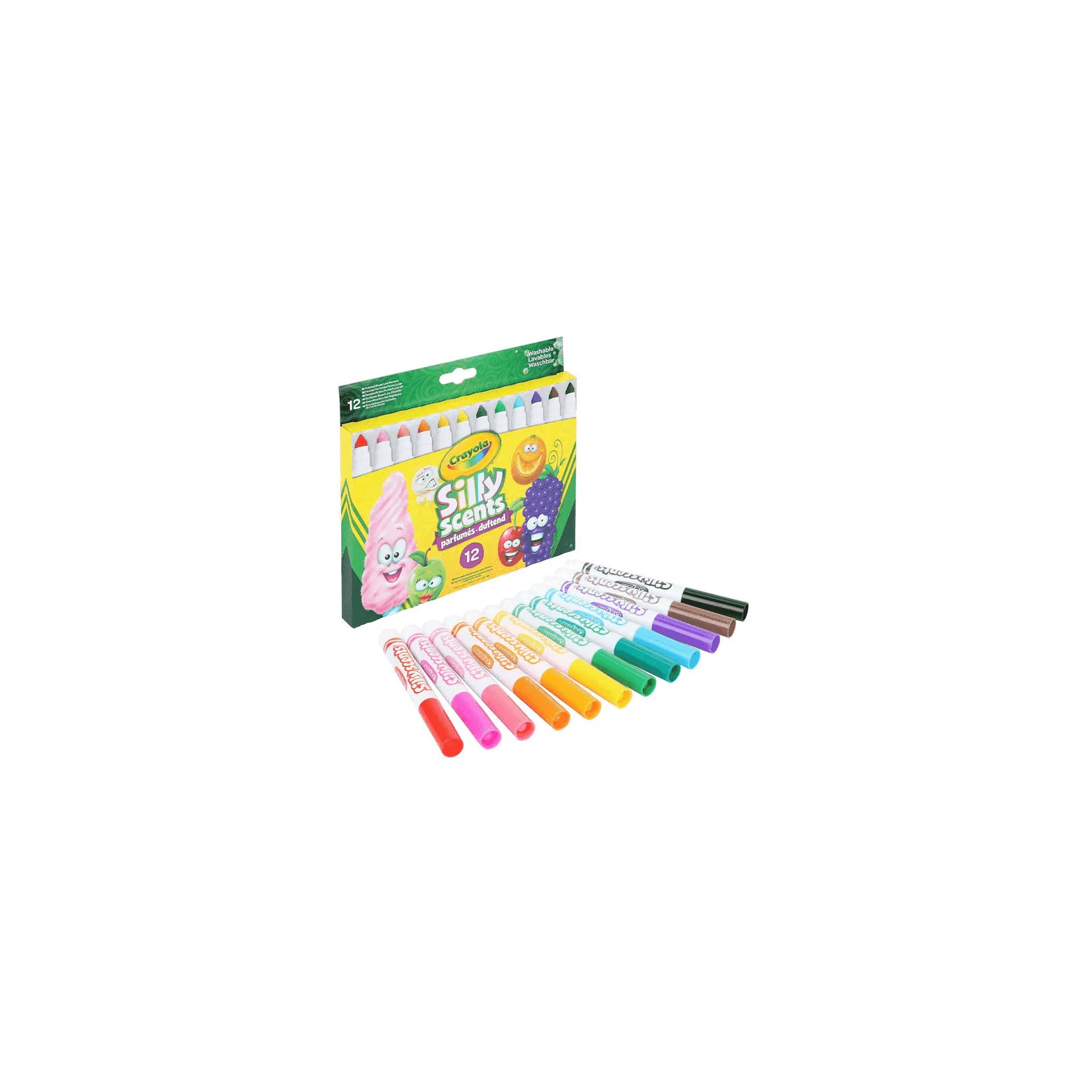 12 Rotuladores Lavables Perfumados Crayola - Image 2