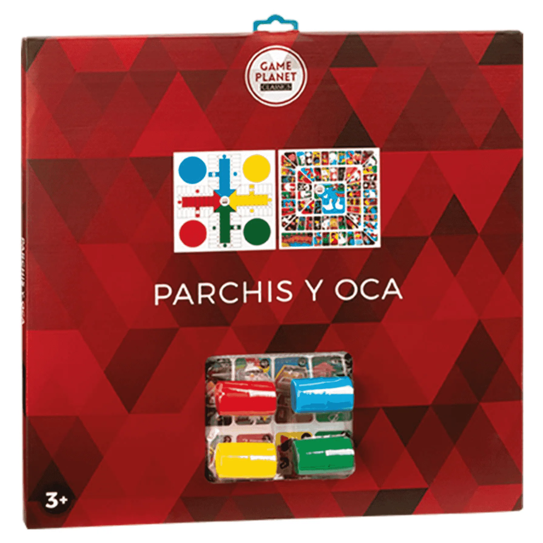 2 En 1 Parchís y Oca