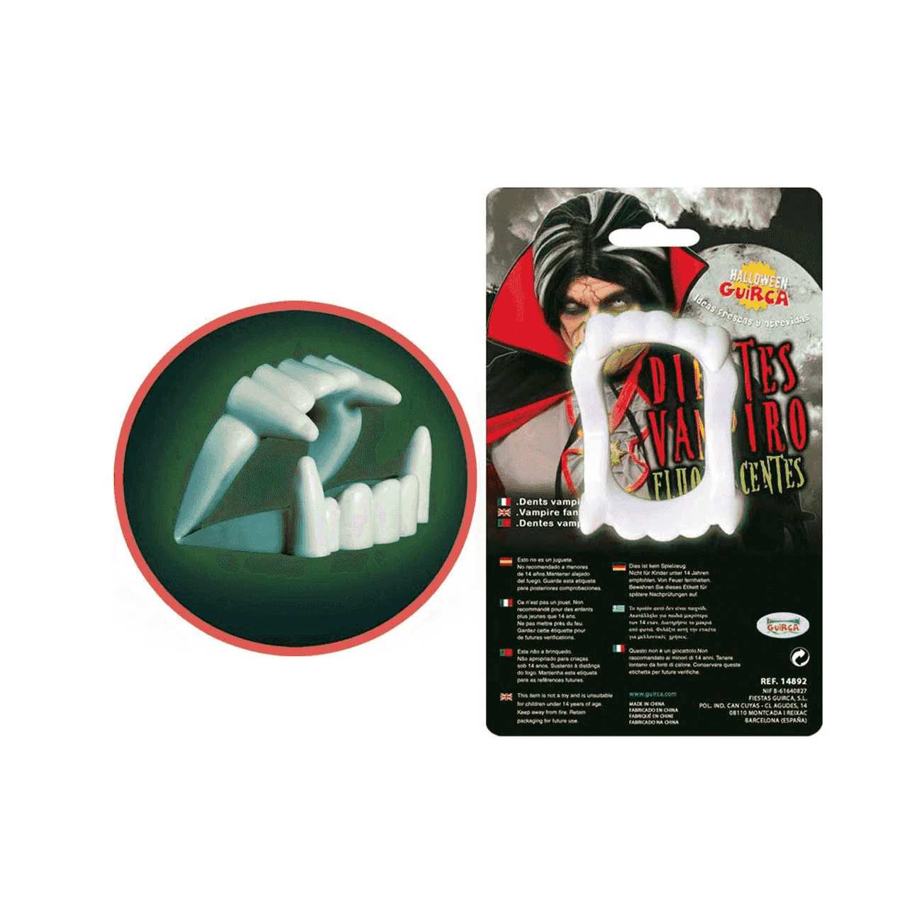 Accesorio Dientes de Vampiro