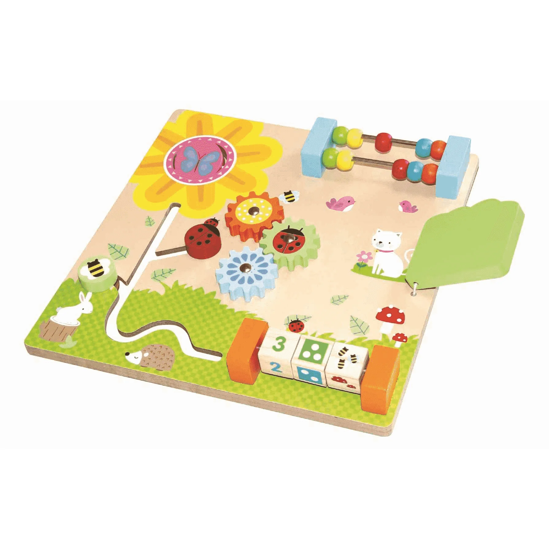 Activity Panel 6 en 1 Juguete Infantil Madera | Maderas