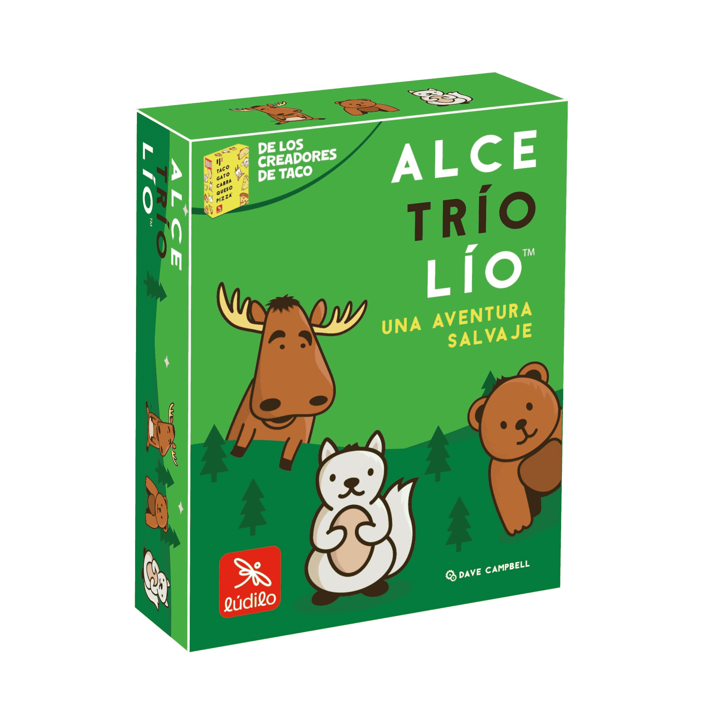 Alce, Trío, Lío Juego de Cartas Familiar de Rapidez – Lúdilo