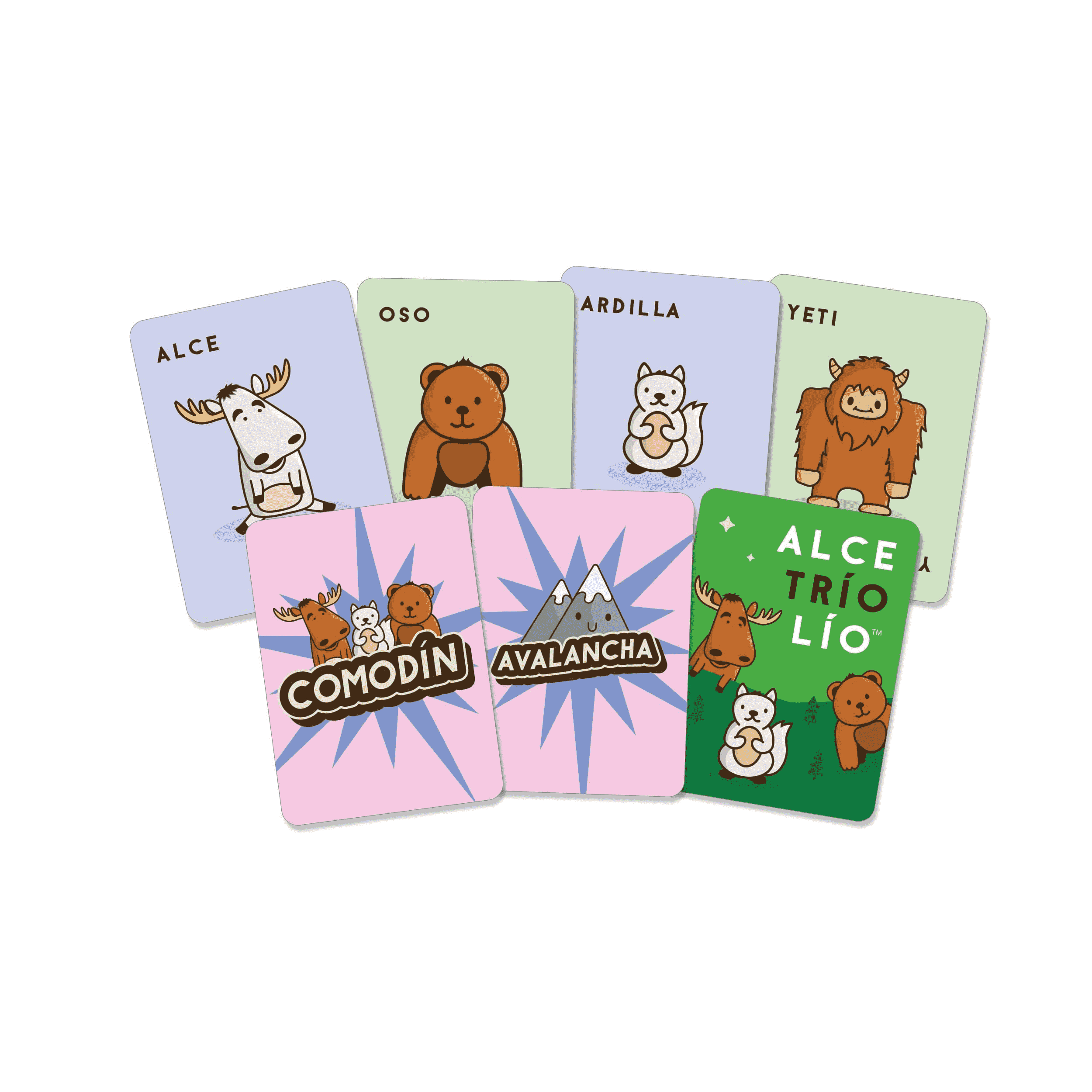 Alce, Trío, Lío Juego de Cartas Familiar de Rapidez – Lúdilo - Image 2