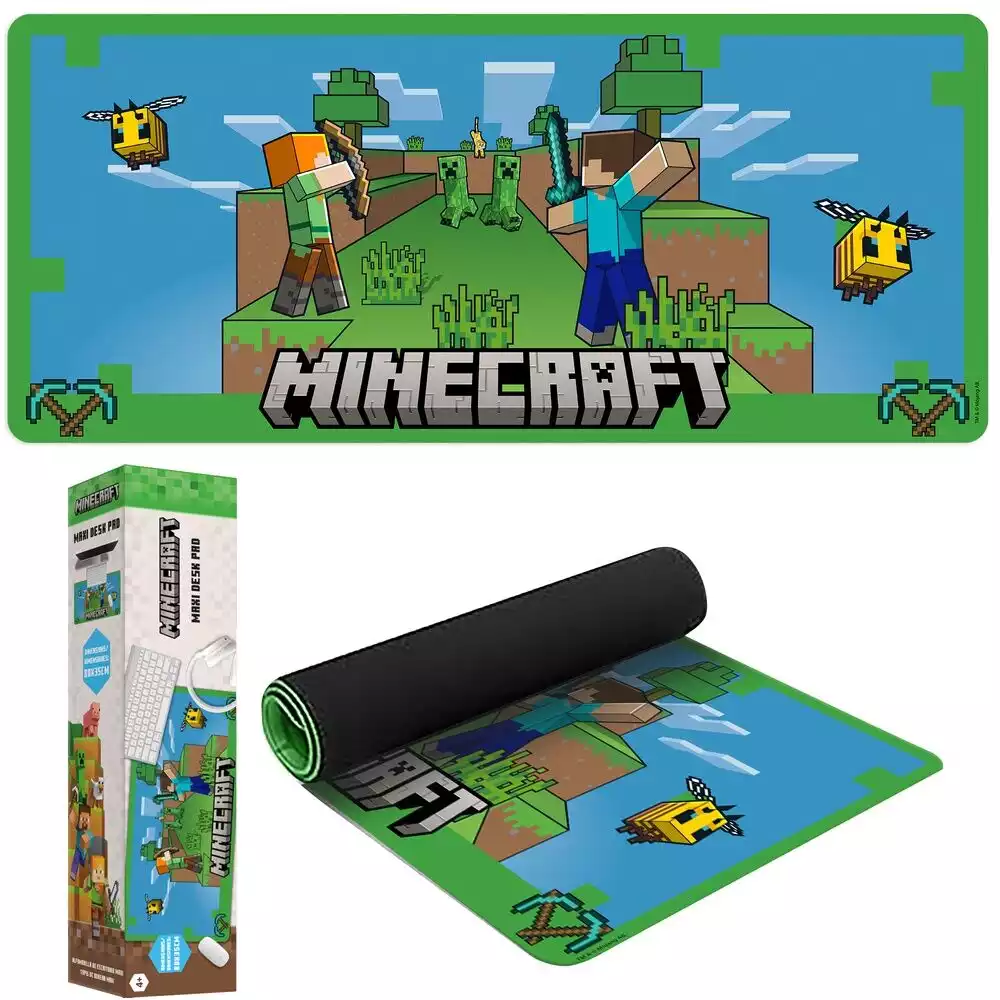 Alfombrilla gaming Minecraft XXL 80x35 cm - Image 2