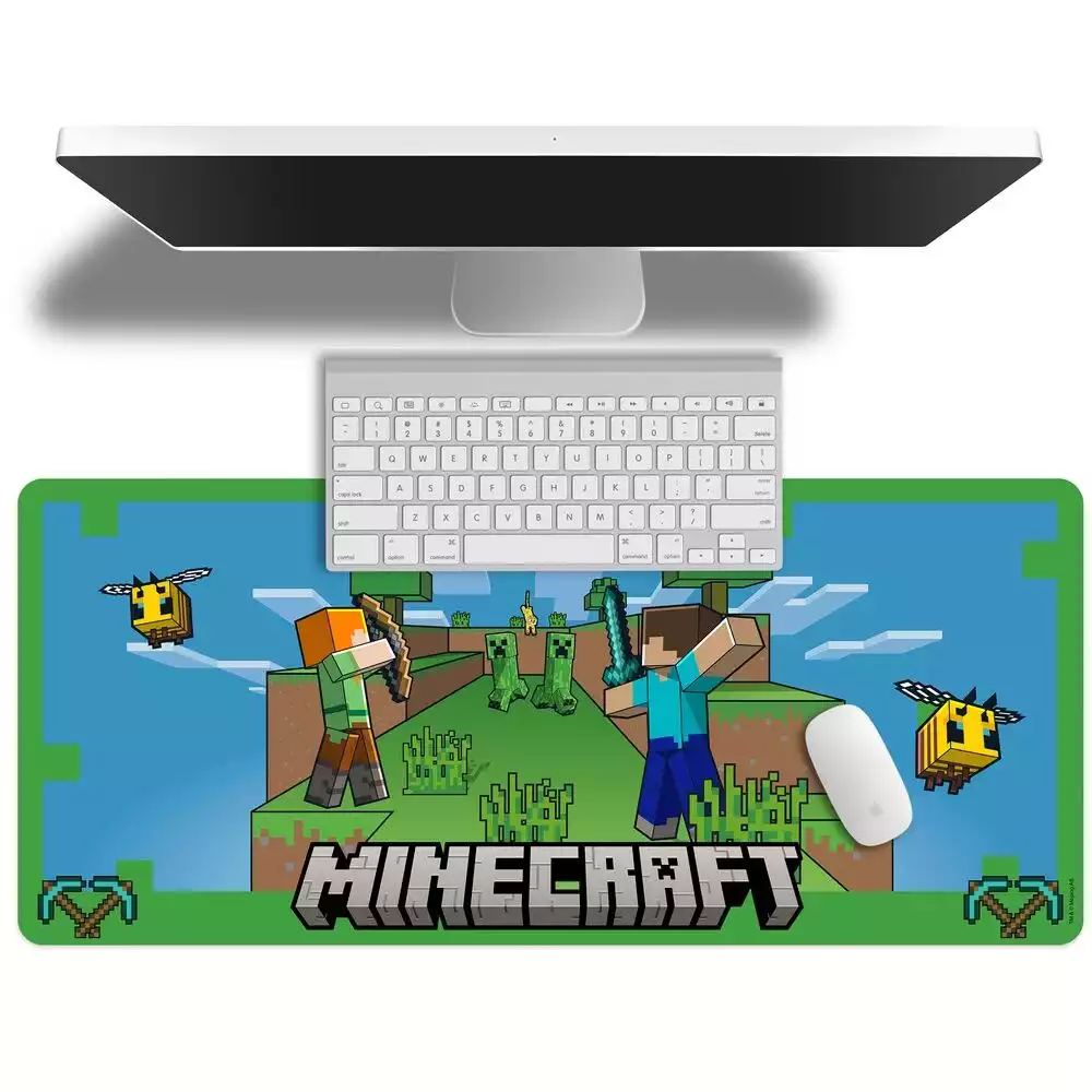 Alfombrilla gaming Minecraft XXL 80x35 cm - Image 3