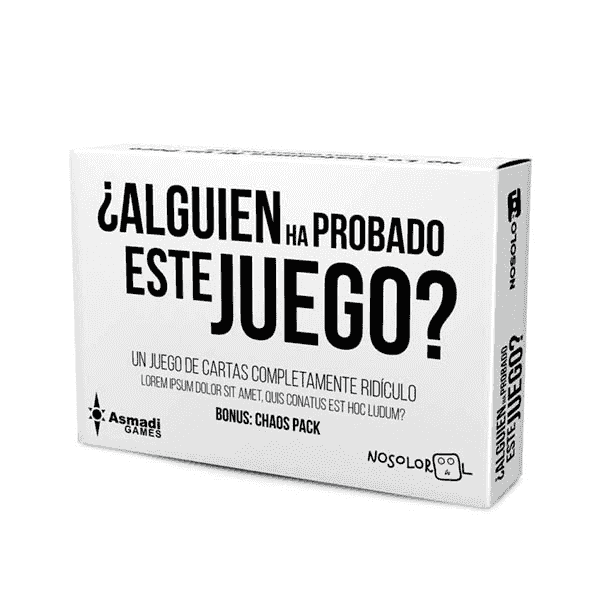 ¿Alguien ha probado este juego? – Juego de cartas/mesa