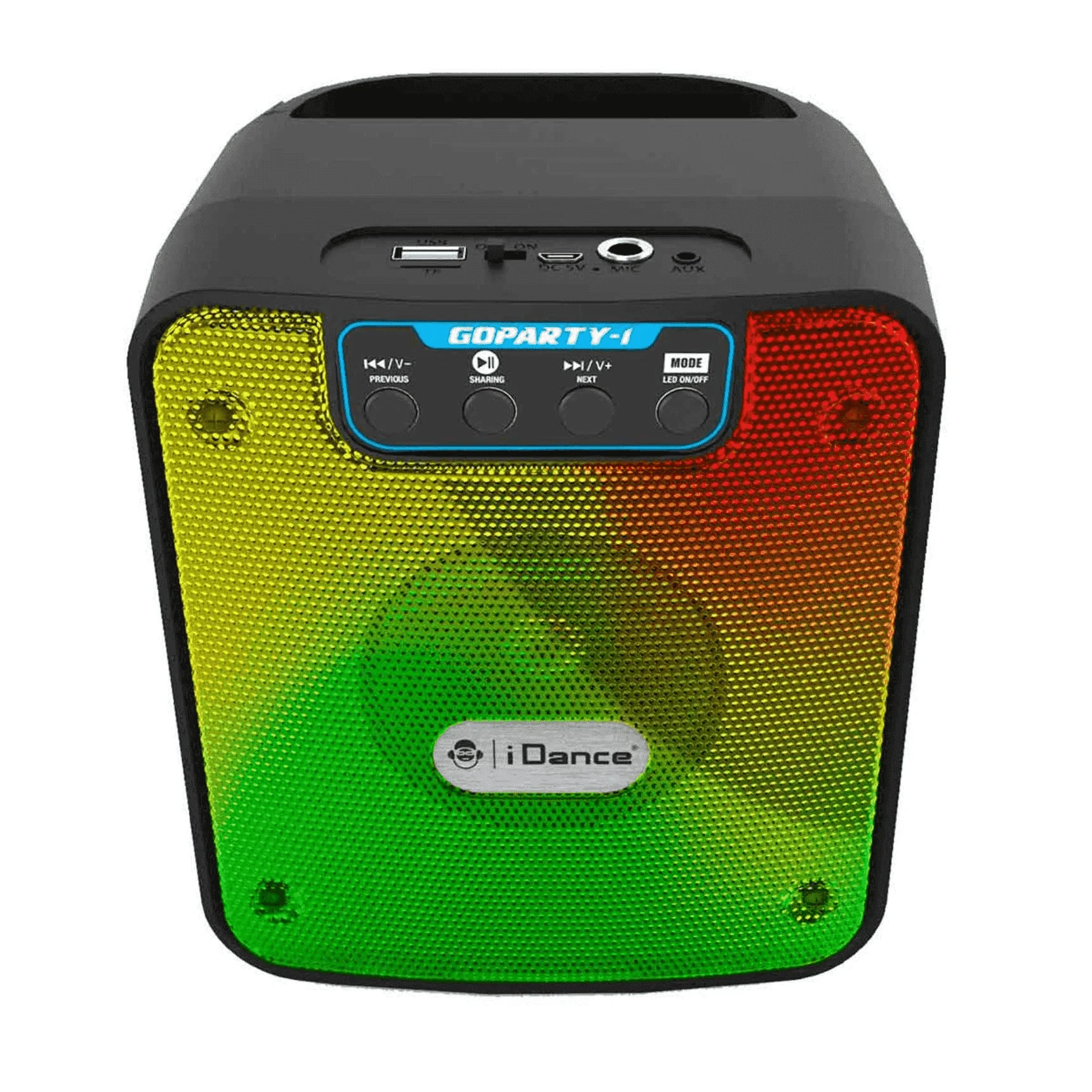 Altavoz Bluetooth iDance GoParty-1 con Luces LED
