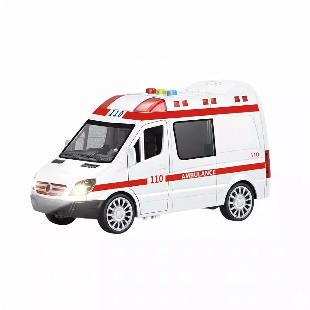 Vehículos de Rescate Ambulancia o Policía con Luz y Sonido
