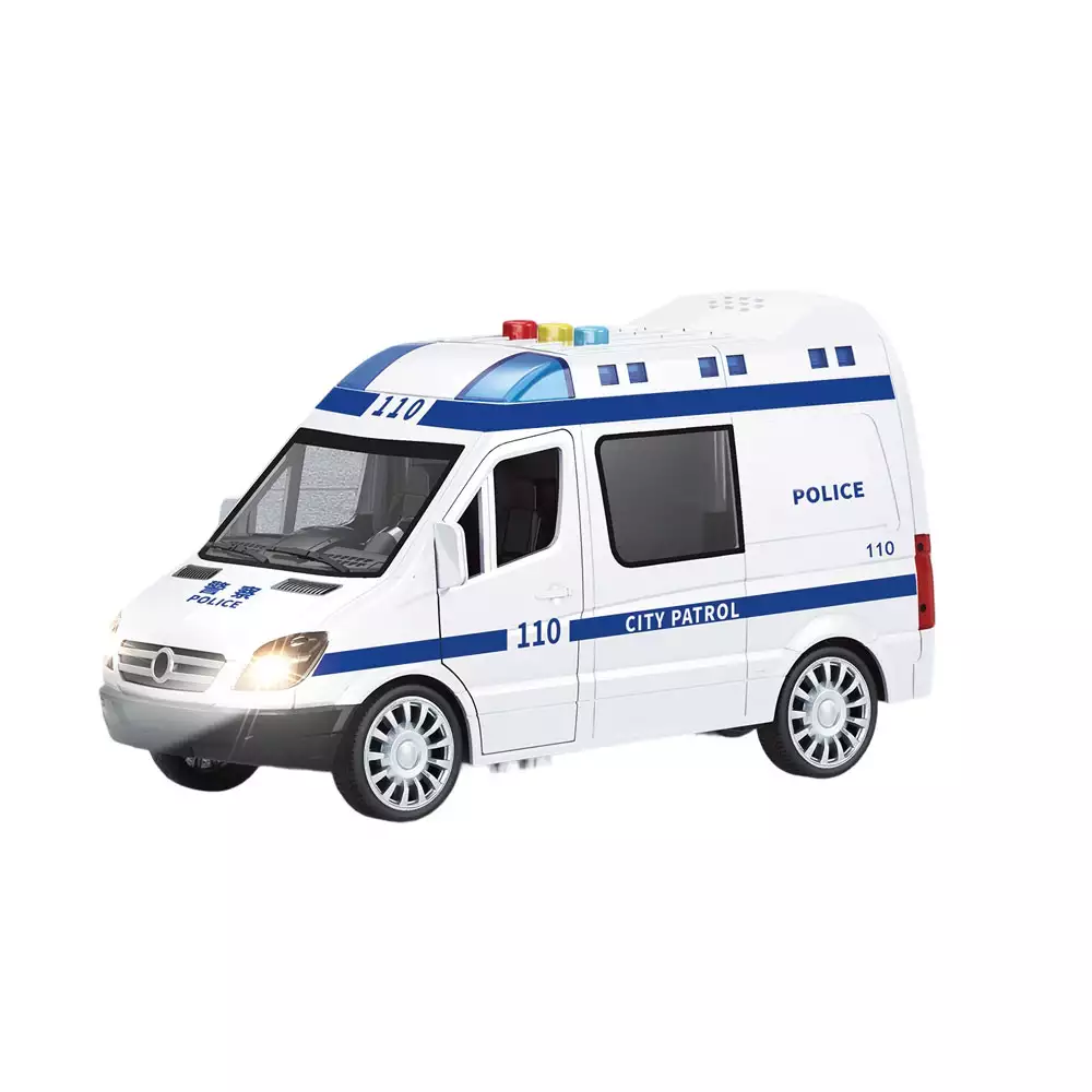 Vehículos de Rescate Ambulancia o Policía con Luz y Sonido - Image 2