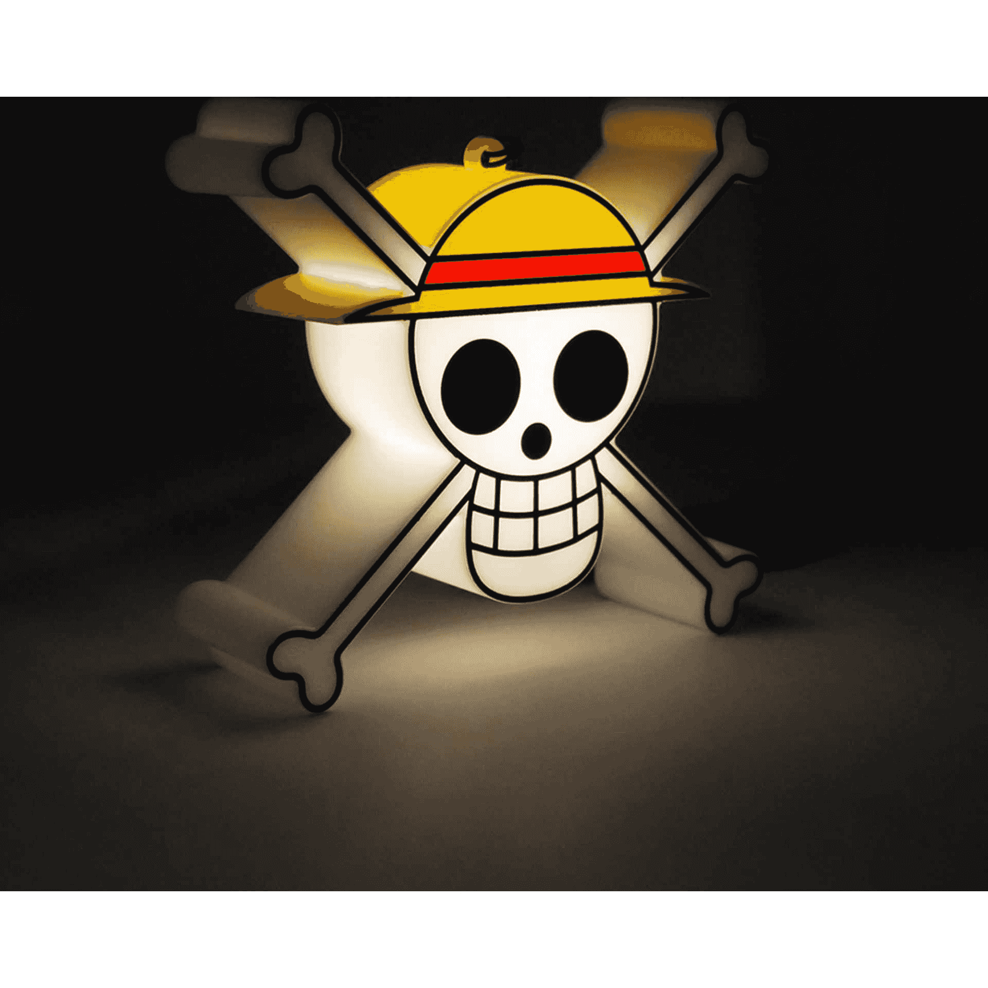 ámpara LED One Piece Skull 9 cm Iluminación Decorativa y Portátil - Image 2