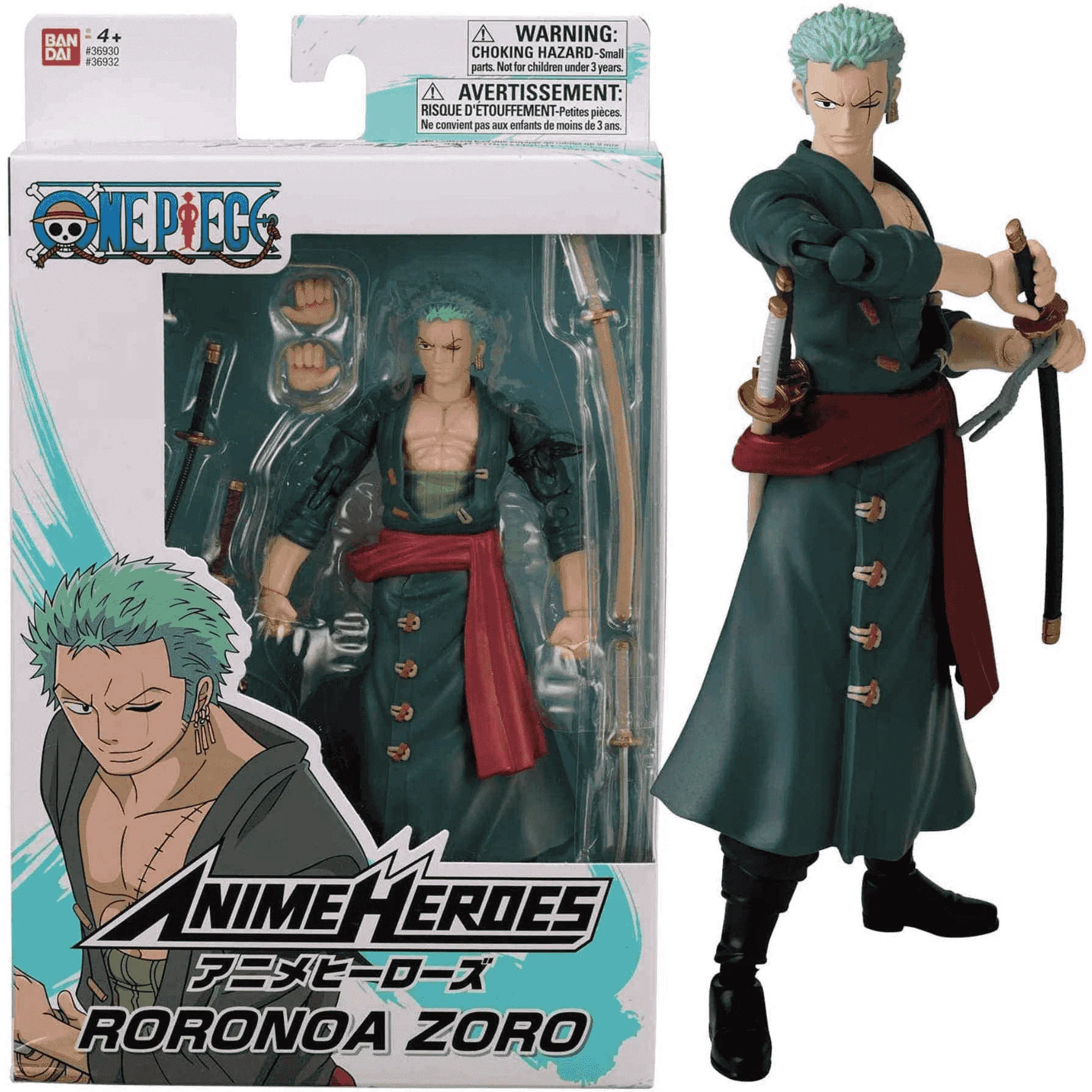 Anime Heroes One Piece Figura Zoro - Image 5