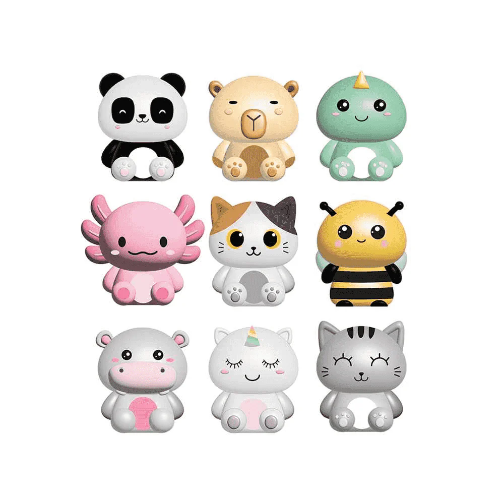 Antiestrés Animales Kawaii Surtidos – Figuras blanditas relajantes sorpresa