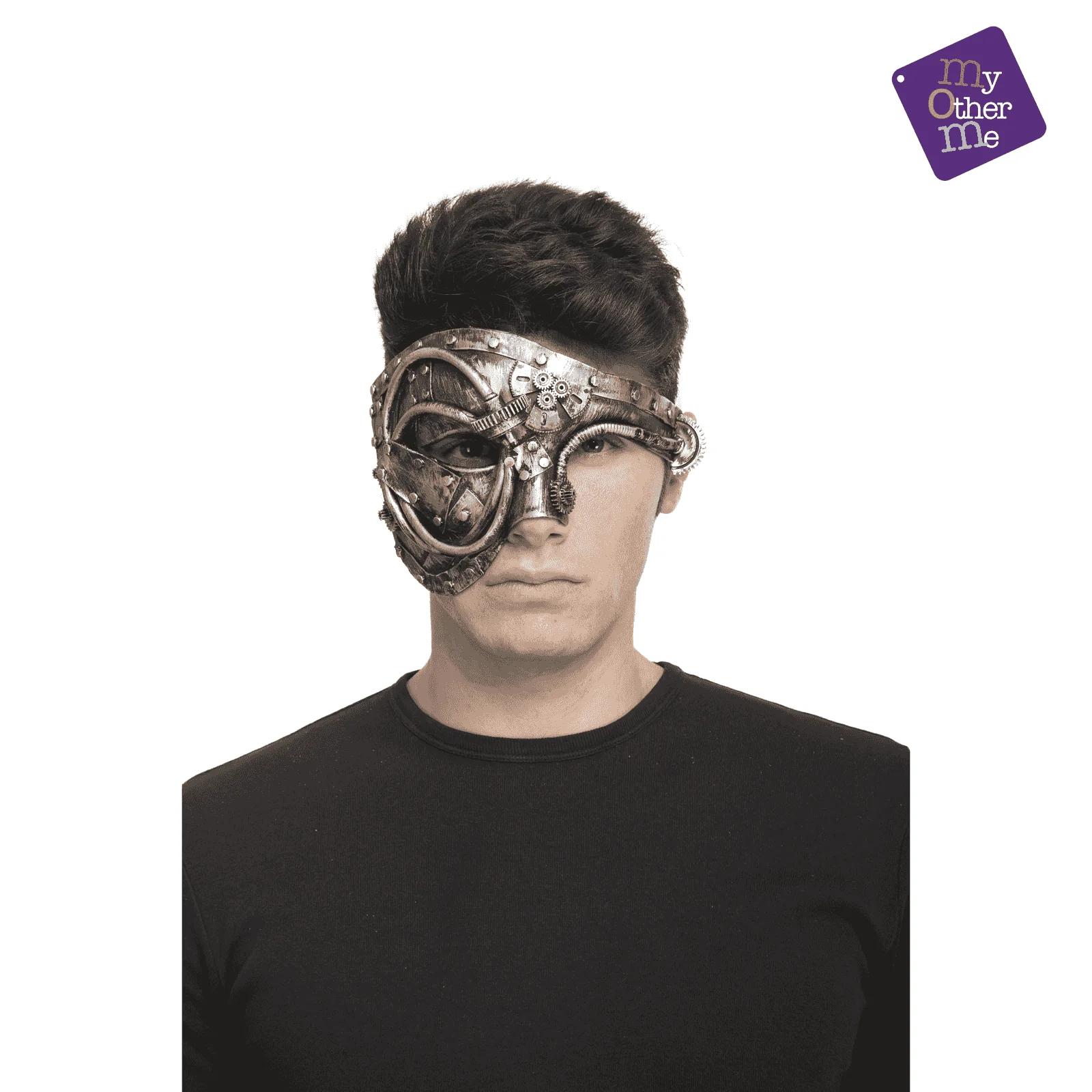 Antifaz Steampunk para disfraz