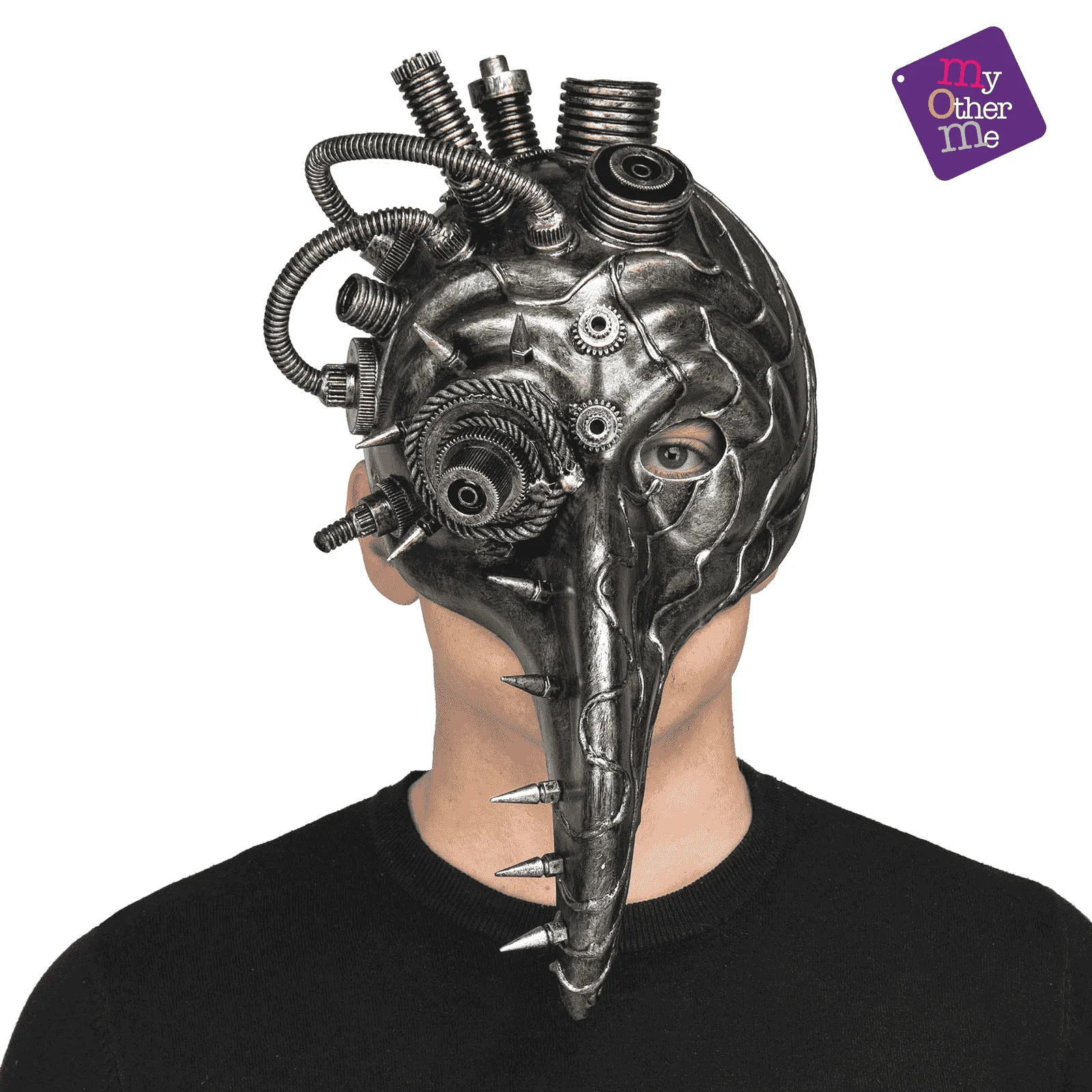 Antifaz Steampunk para disfraz