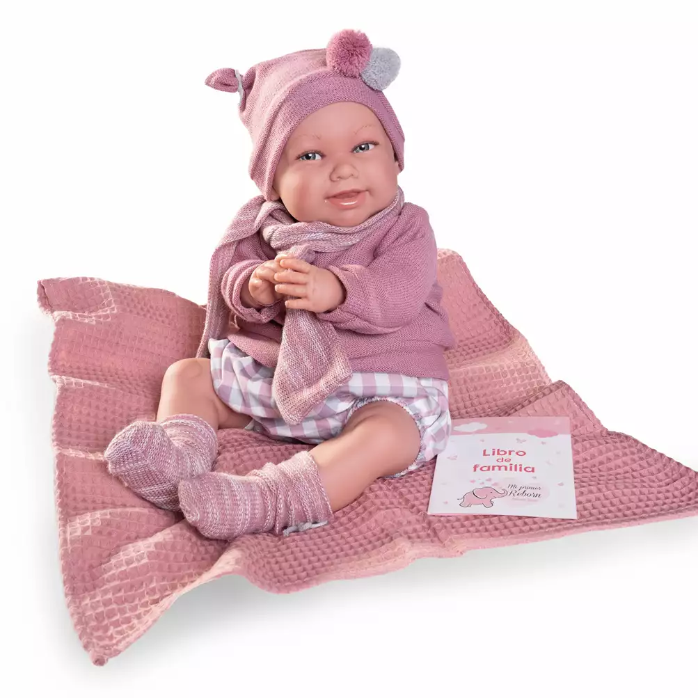 Antonio Juan Mi Primer Reborn Martina mantita 52 cm