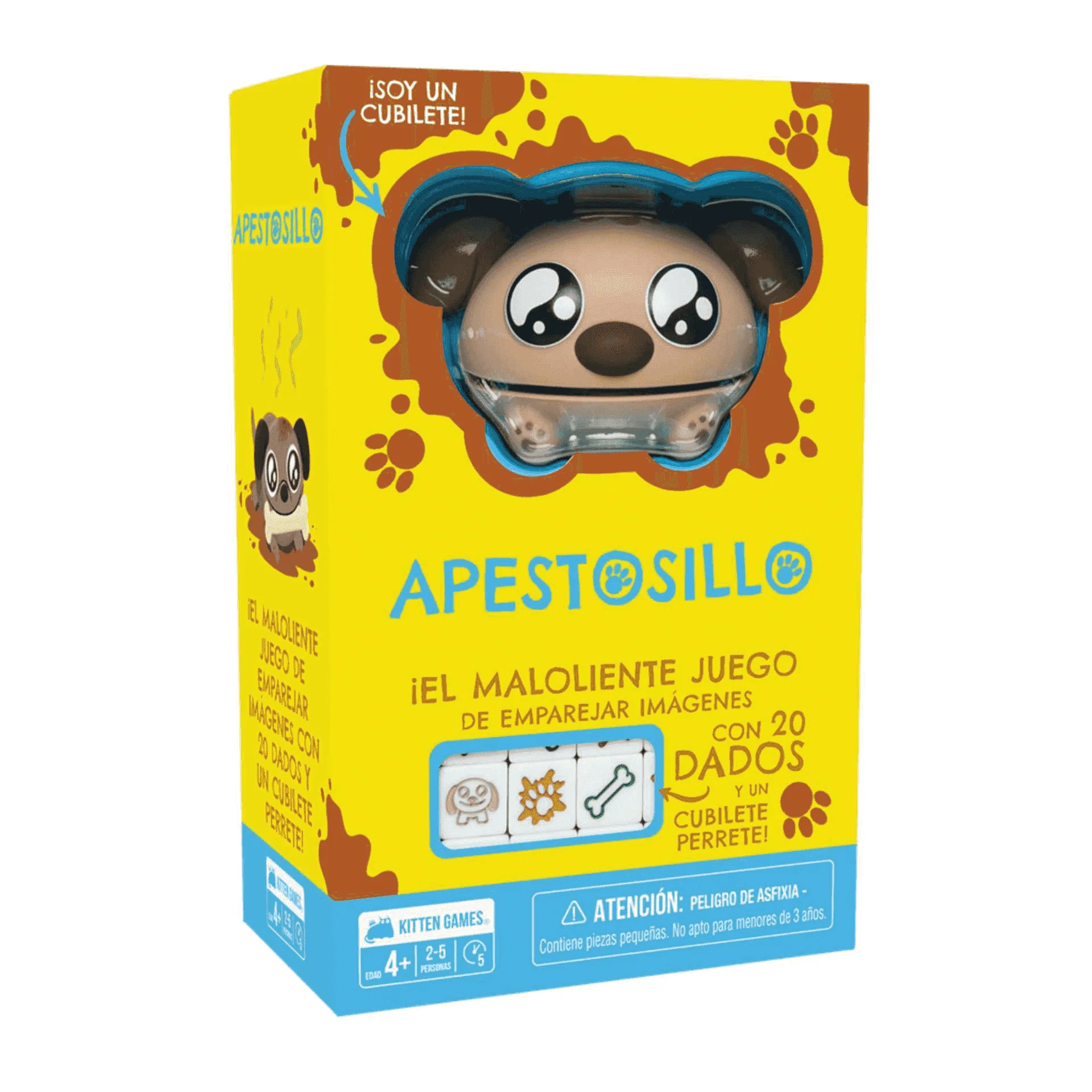 Apestosillo Juego de mesa familiar con dados y cartas