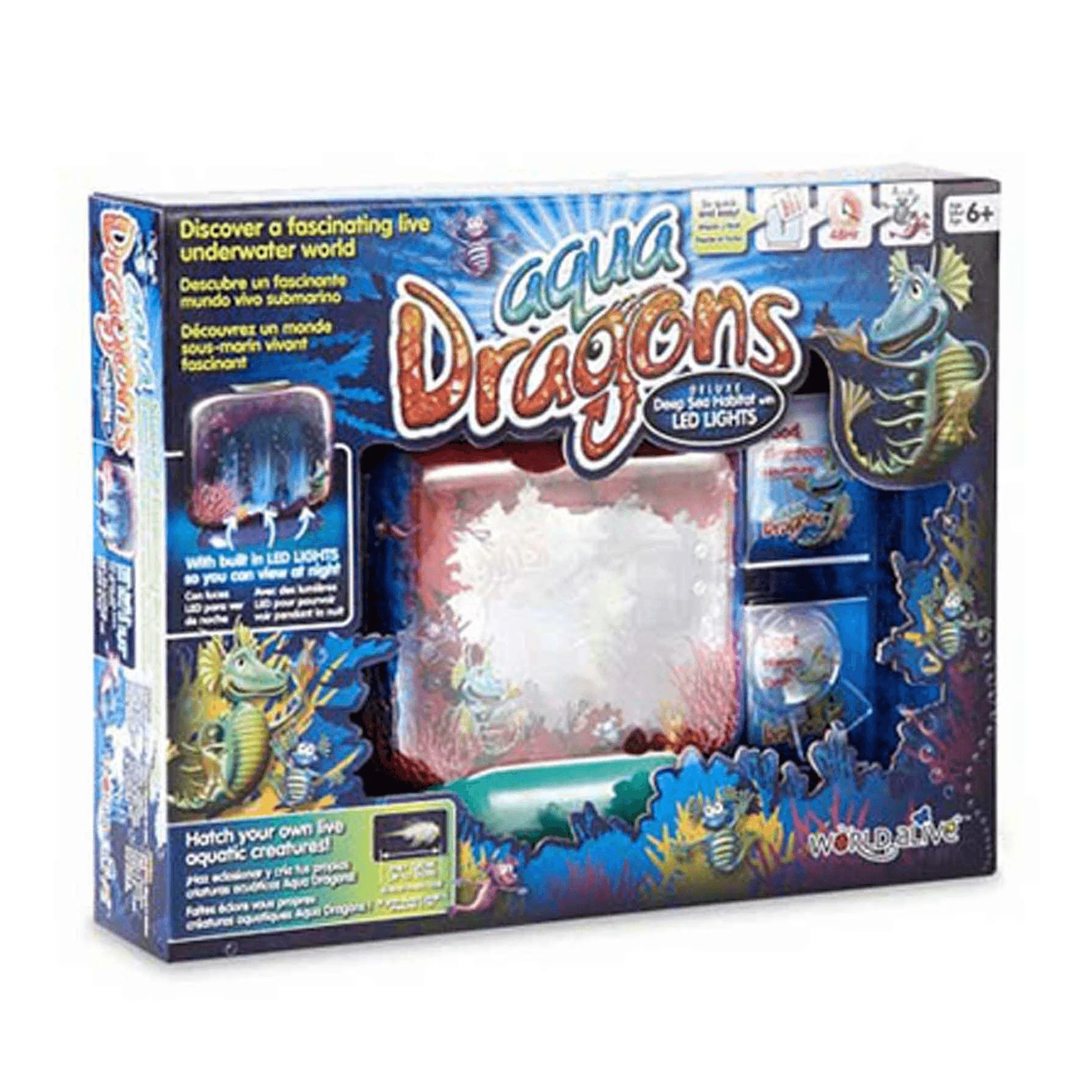 Aqua Dragons Deluxe Deep Sea Habitat Juego de Ciencia