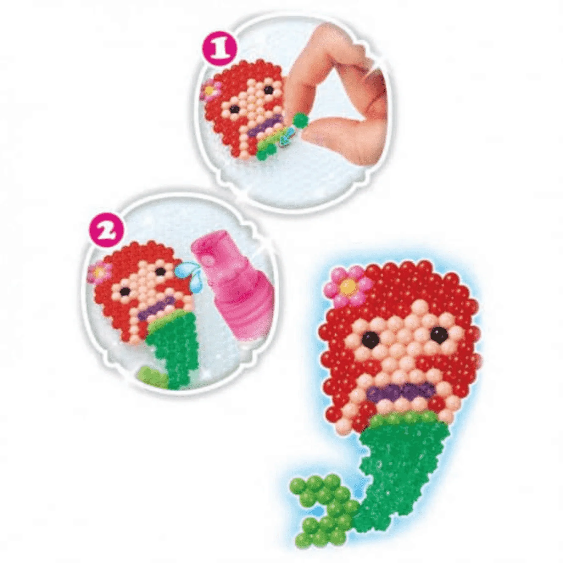 Aquabeads Cubo de Creatividad de Princesas Disney - Image 4