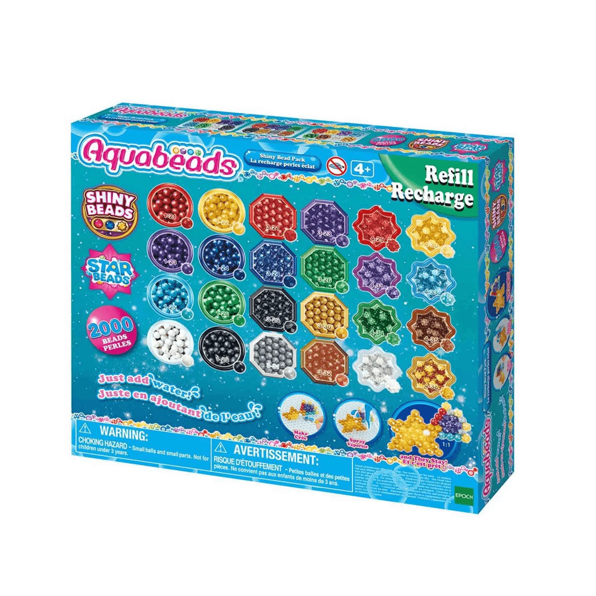 Aquabeads Pack de Abalorios Brillantes