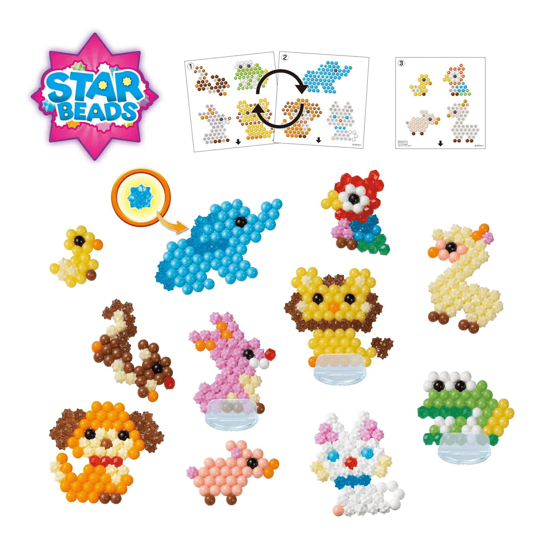 Aquabeads Set de Recarga Temática Animales Amigos - Image 2