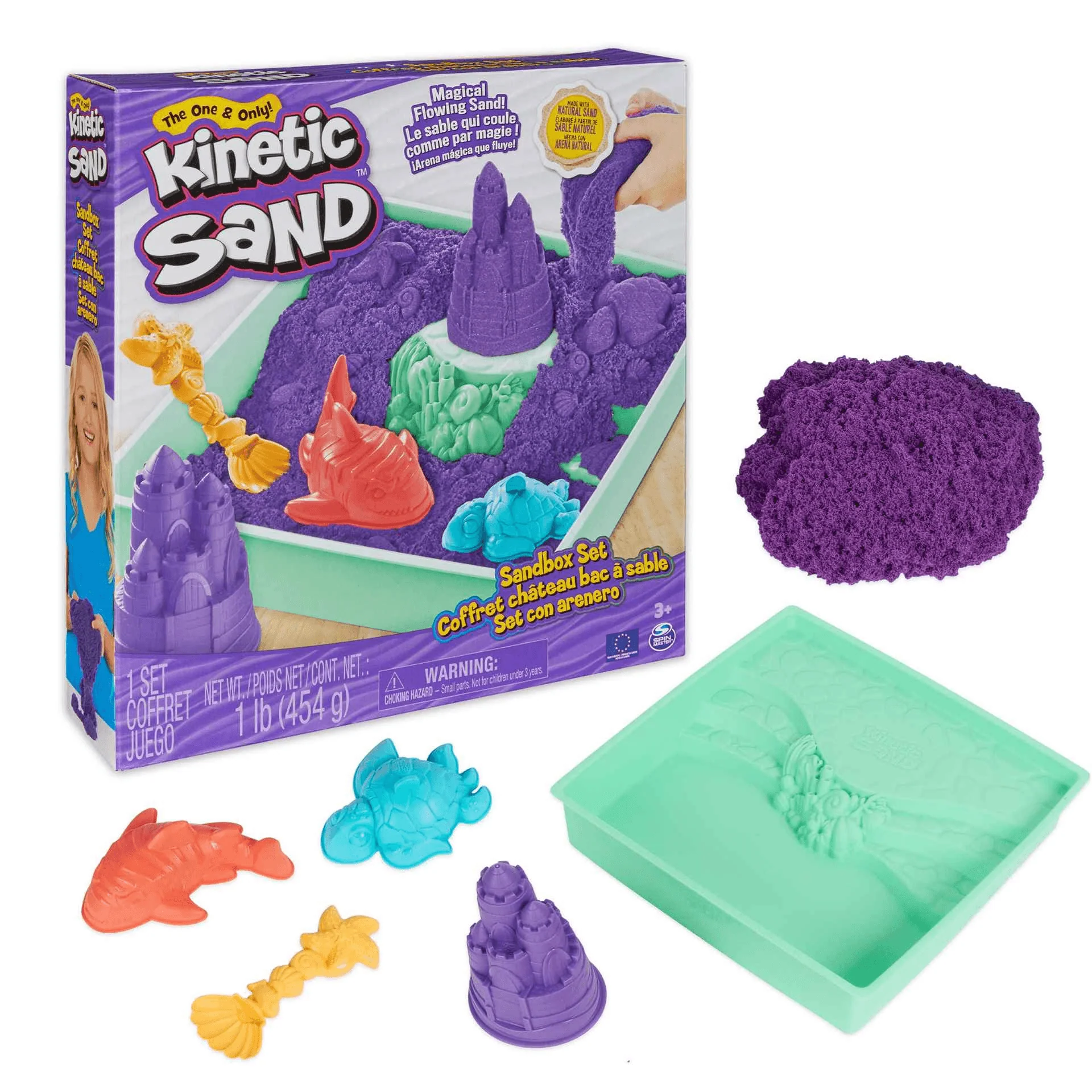 Arena Mágica -Kinect Sand Sandbox Set Morado