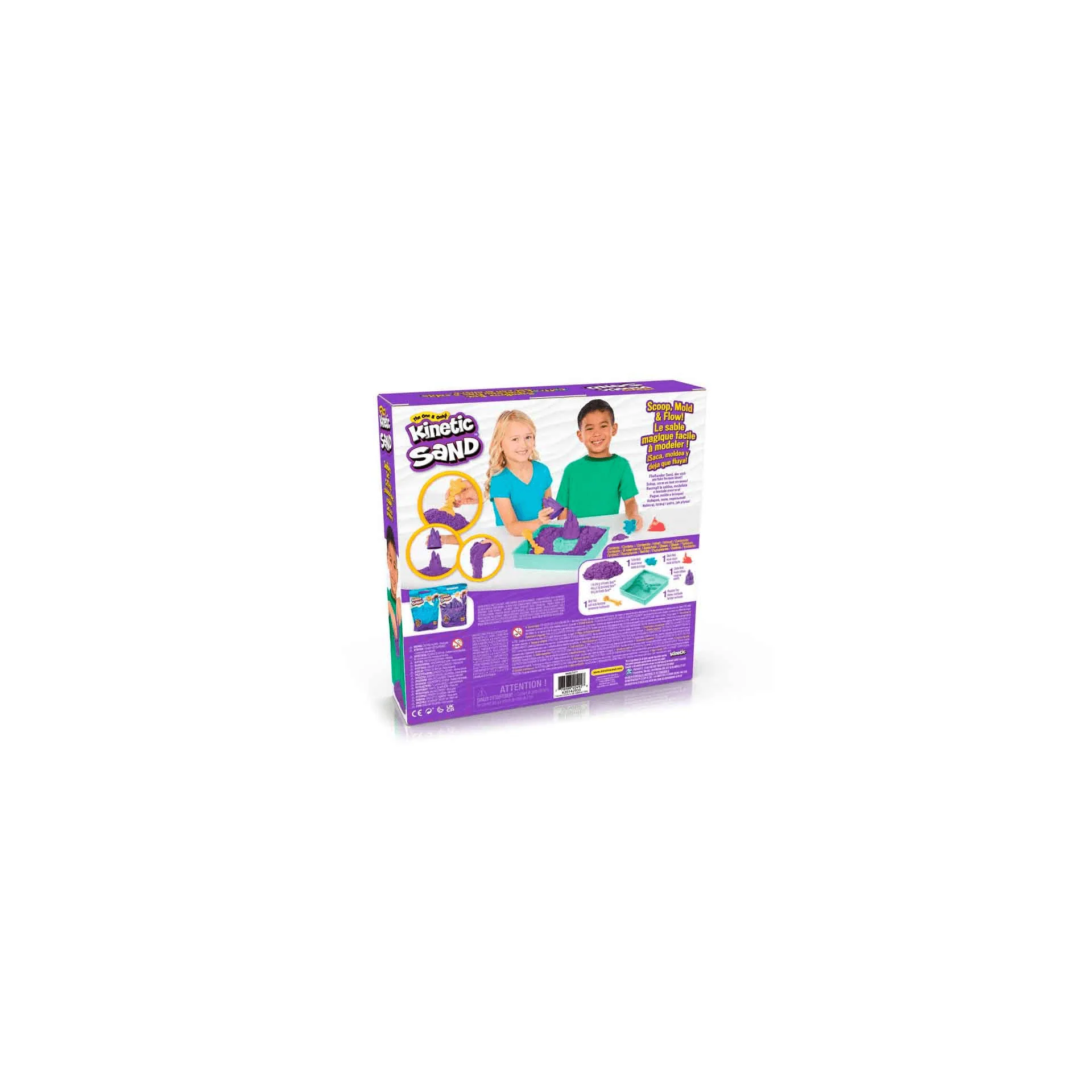 Arena Mágica -Kinect Sand Sandbox Set Morado - Image 2