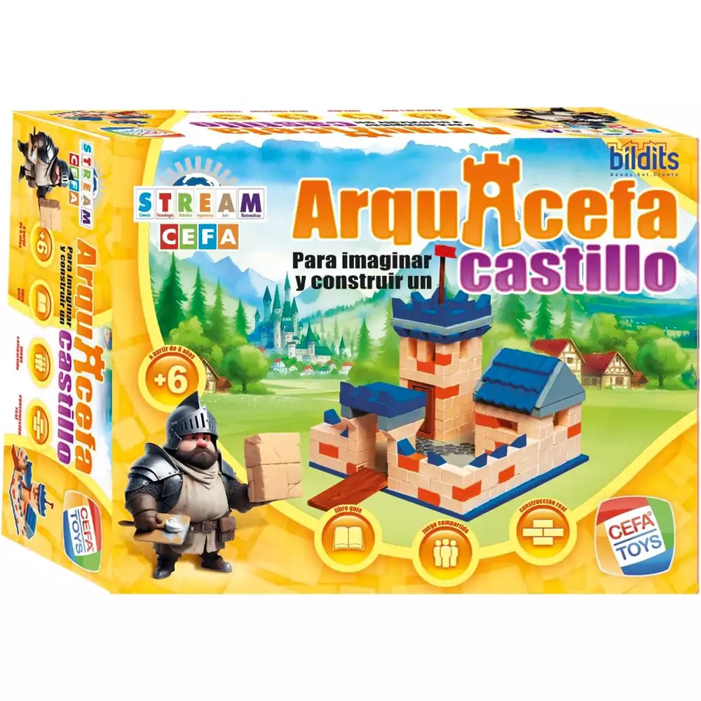 Arquicefa Plus Castillo Medieval – Kit de Construcción