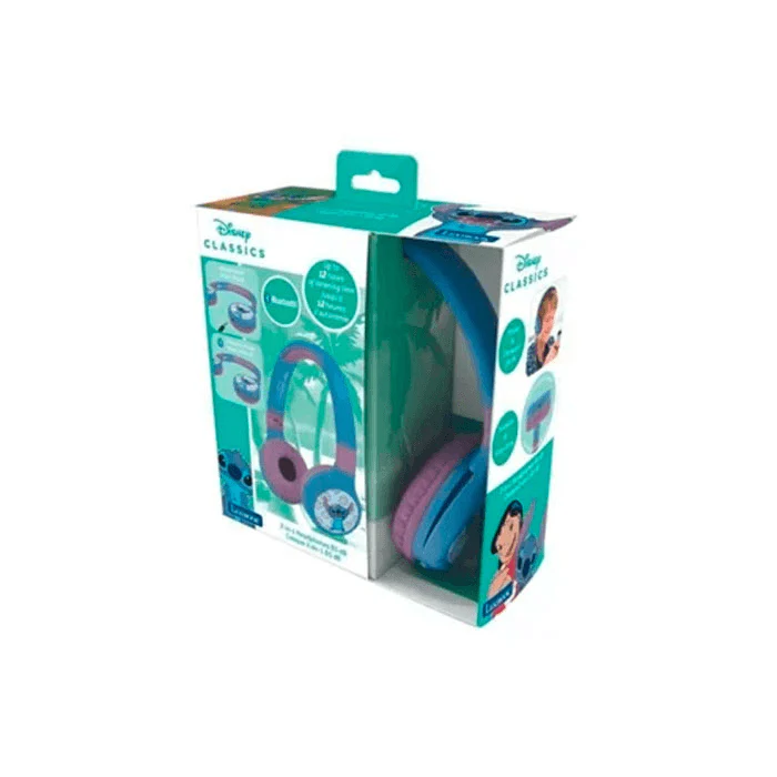 Auriculares Bluetooth 2 en 1 de Stitch - Lexibook