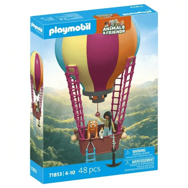 Aventura en Globo – Playmobil Animals & Friends 71853
