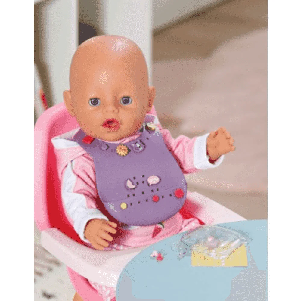 Baby Born Bib Pinplay – Babero para muñeco Baby Born | Accesorio de muñecas - Image 2