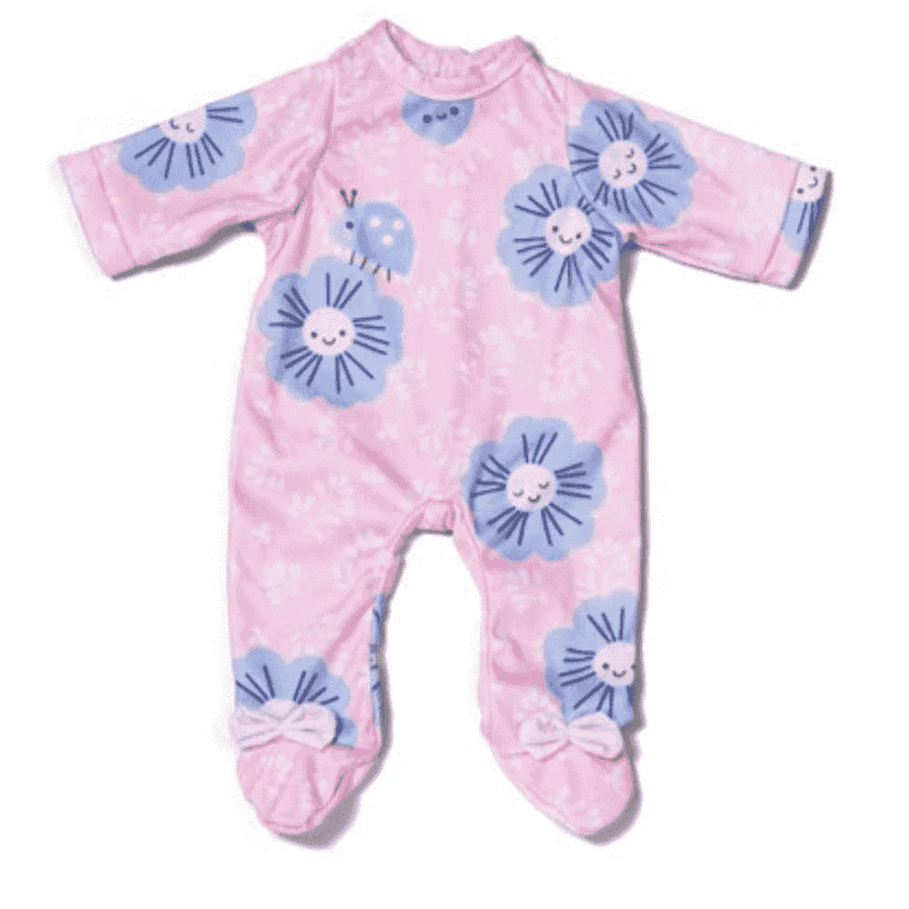 Baby Born Body Flores 43 cm – Ropa para muñeco Baby Born con estampado floral
