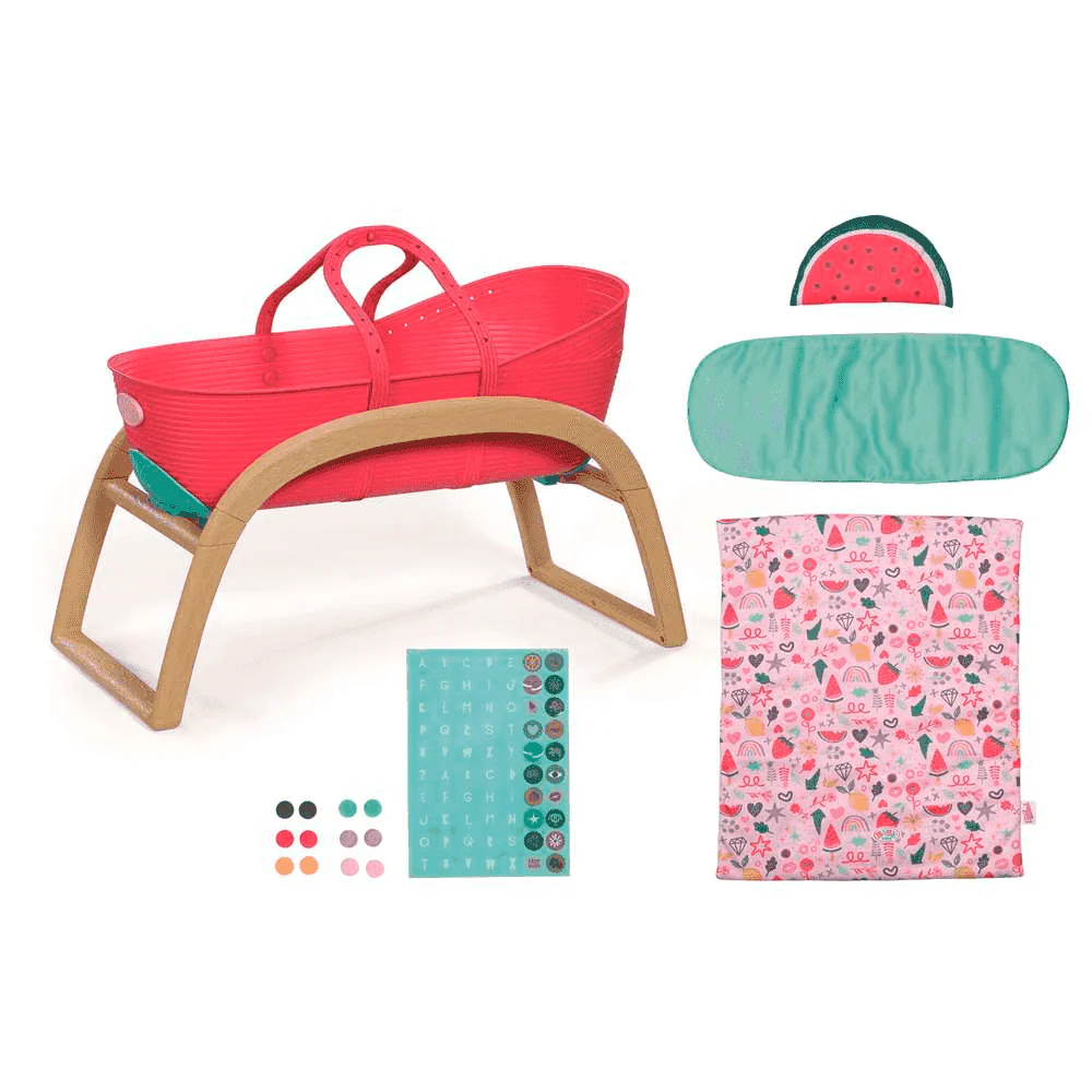 Baby Born Moisés 3 en 1 – Cuna, capazo y balancín para muñecas Baby Born 36 y 43 cm - Image 3