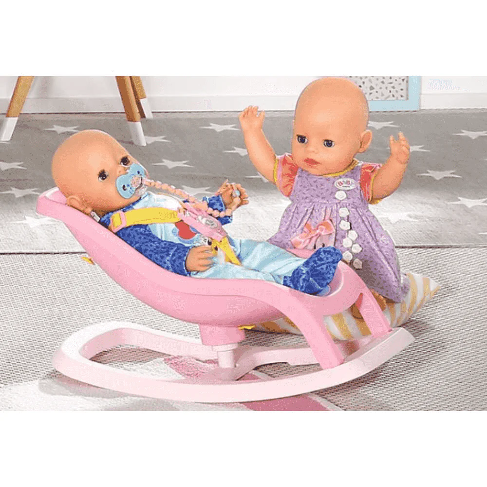 Baby Born Silla Balancín – Hamaca balancín para muñecas Baby Born - Image 2