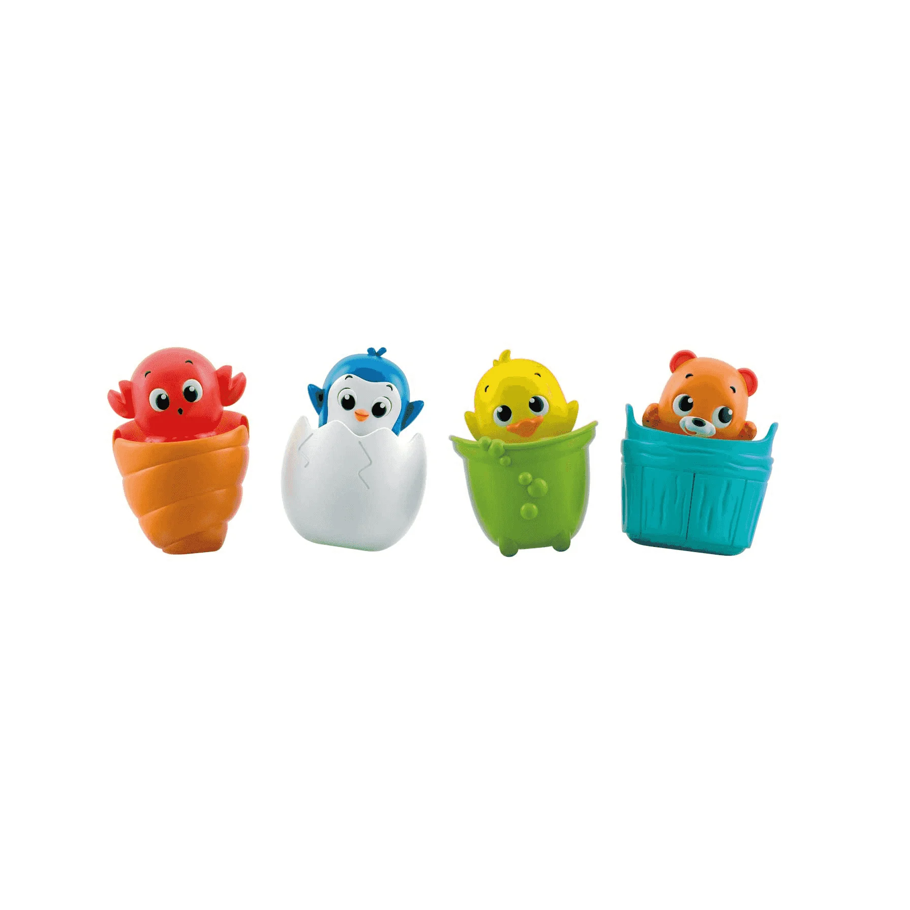 Baby Clementoni Figura con Función Cuco | Juegos de Baño