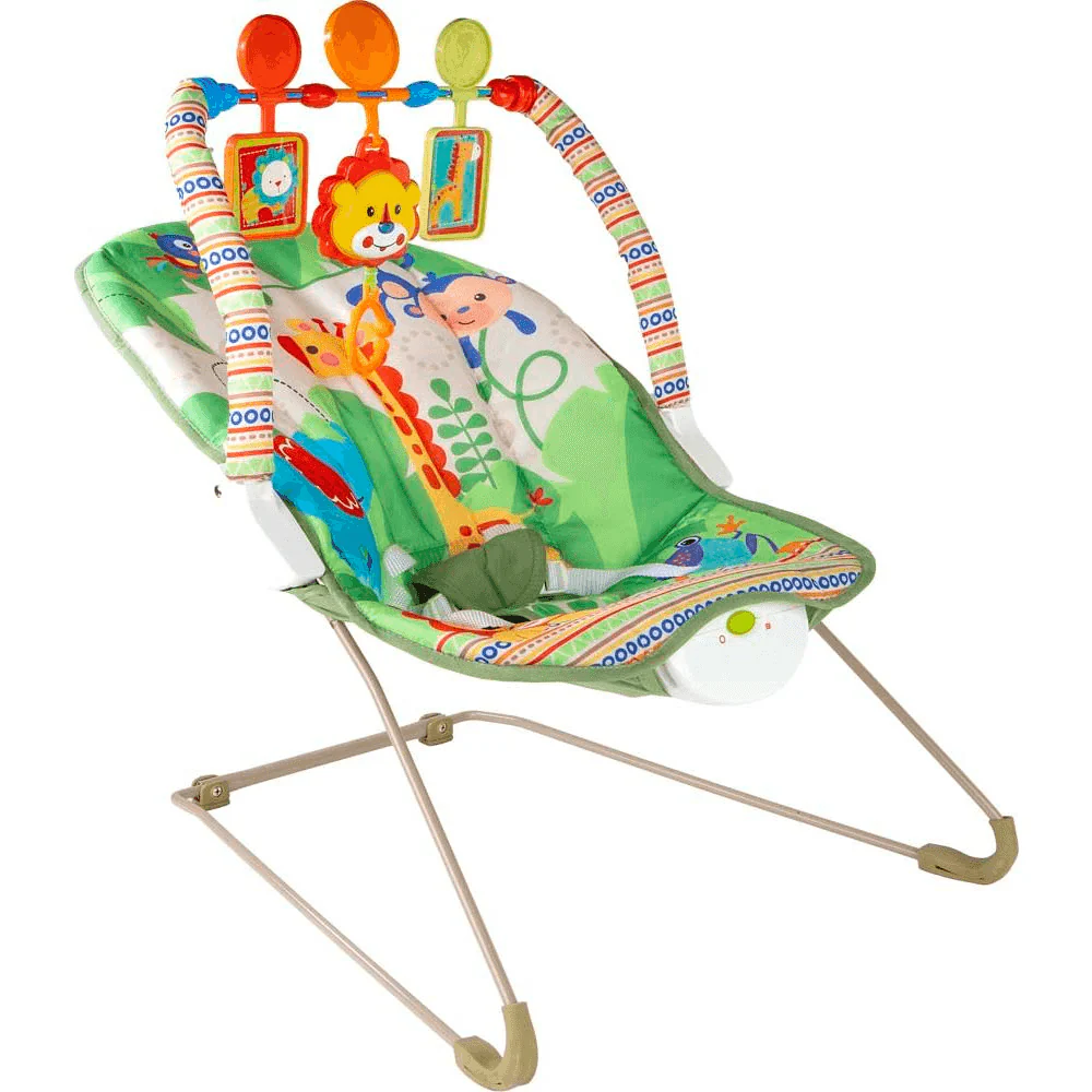 Baby Hamaca Petit Planet – Hamaca con música, vibraciones y arco de juguetes (0m+)