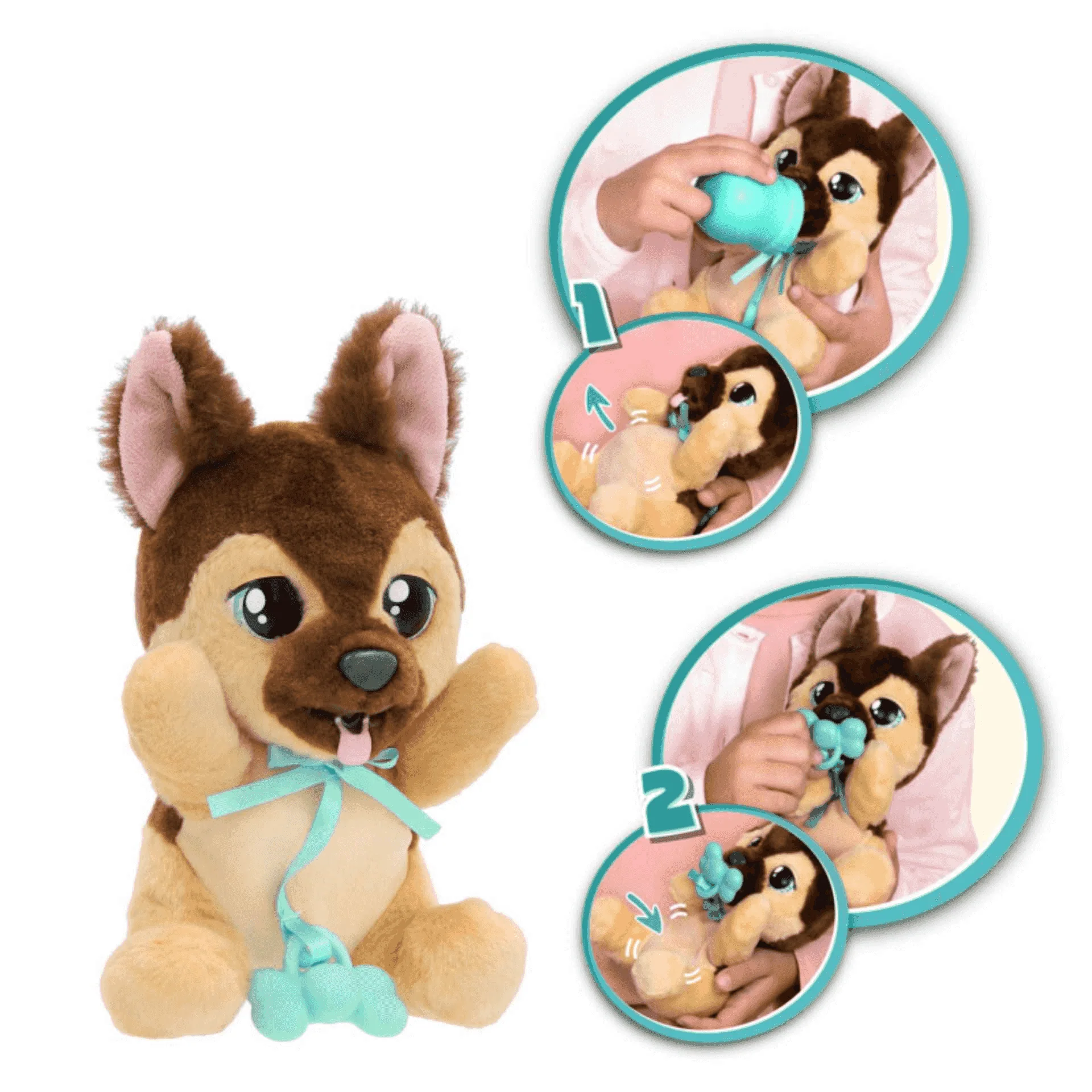 Baby Paws Yummy Peluche Pastor Alemán