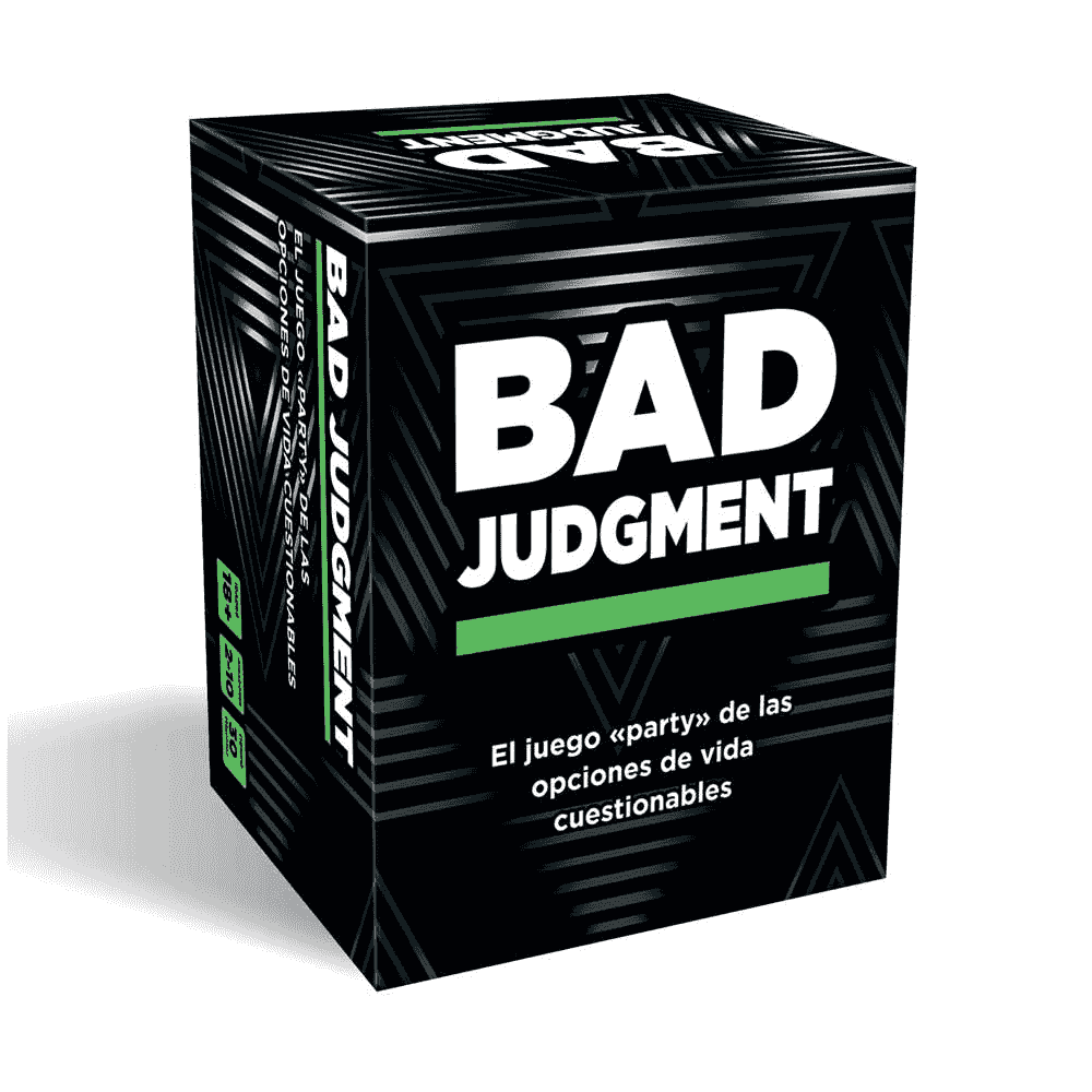 Bad Judgment – Juego de mesa party creativo para adultos | Decisiones locas y debates divertidos
