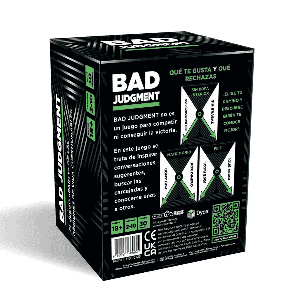 Bad Judgment – Juego de mesa party creativo para adultos | Decisiones locas y debates divertidos - Image 2