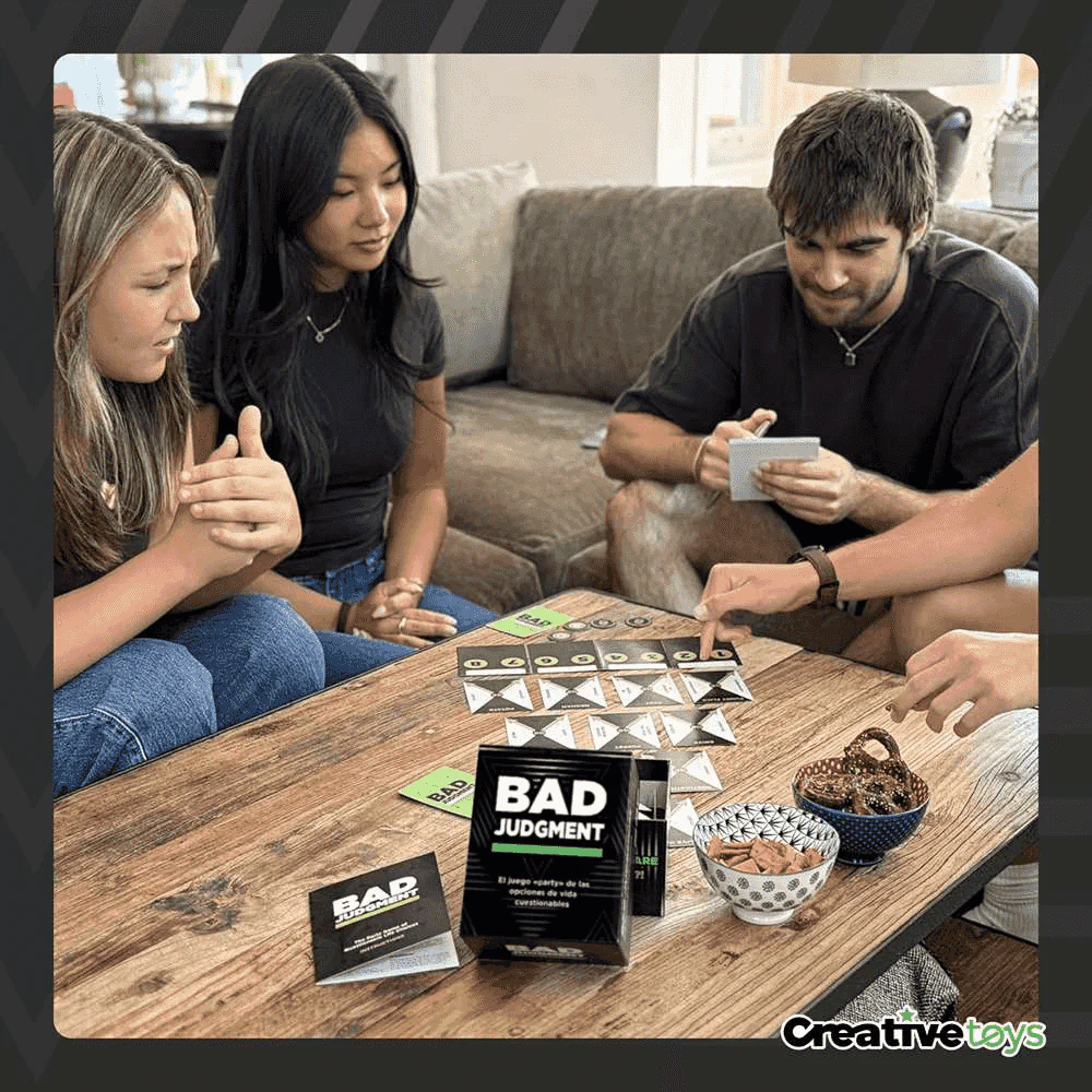 Bad Judgment – Juego de mesa party creativo para adultos | Decisiones locas y debates divertidos - Image 3