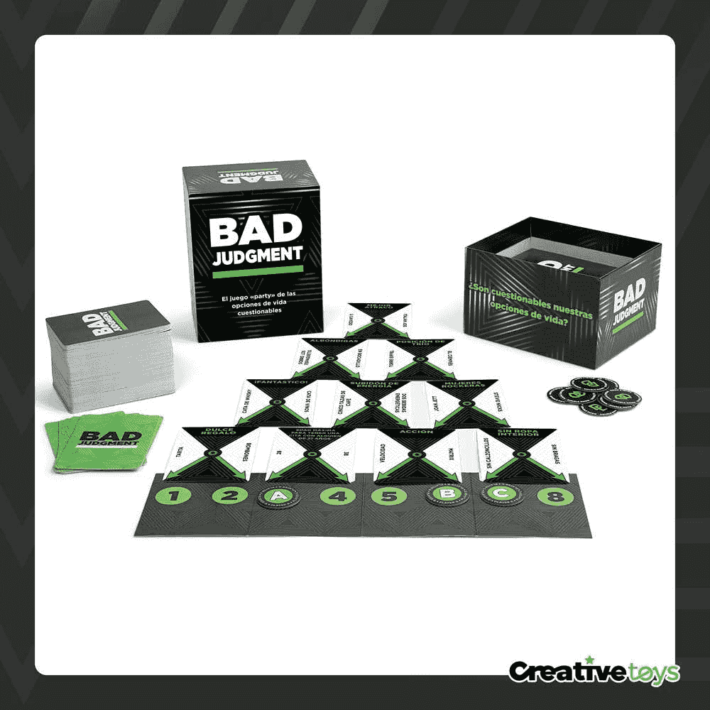 Bad Judgment – Juego de mesa party creativo para adultos | Decisiones locas y debates divertidos - Image 5