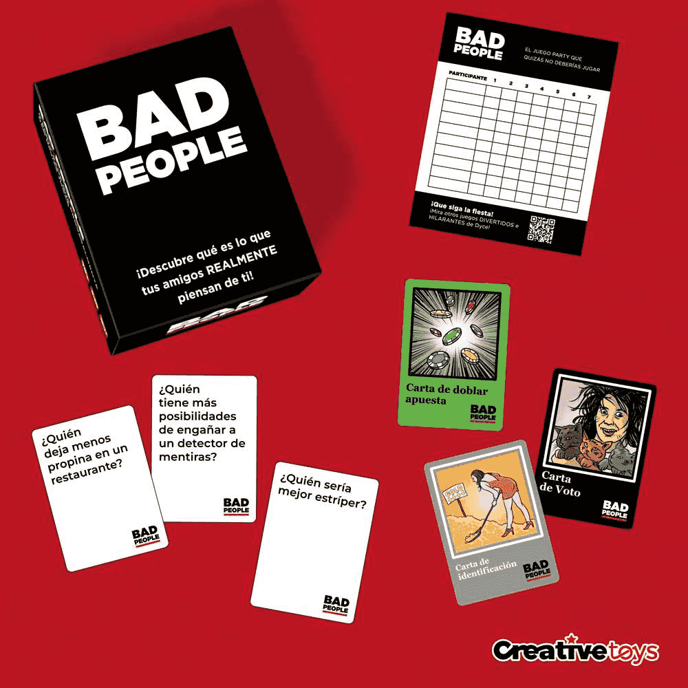 Bad People – Juego de cartas party game divertido y atrevido para grupos - Image 3