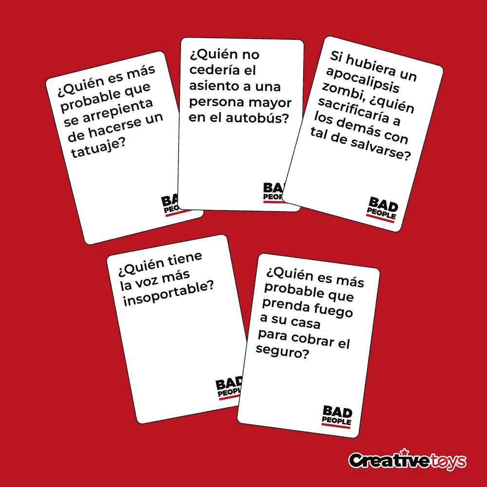 Bad People – Juego de cartas party game divertido y atrevido para grupos - Image 4