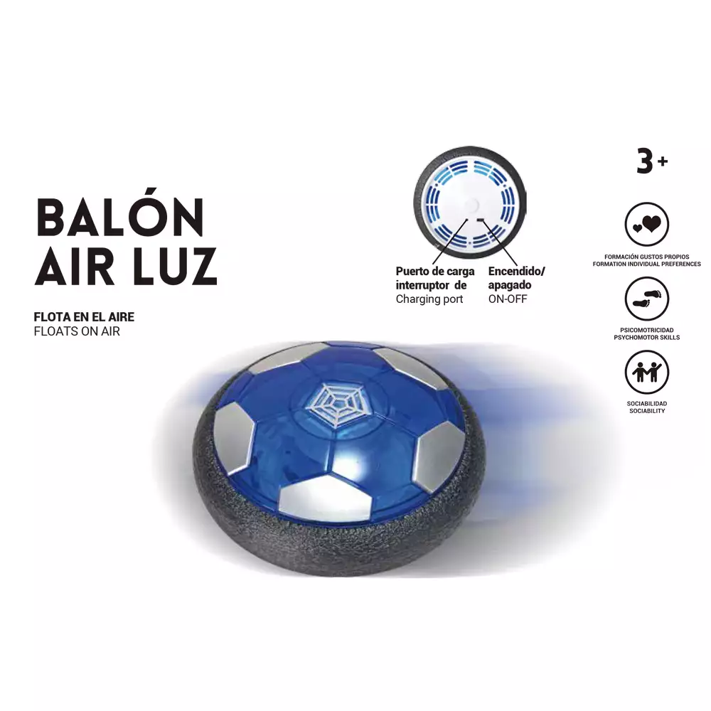 Balón Air Luz Deportivo - ¡Diversión que Flota! - Image 2