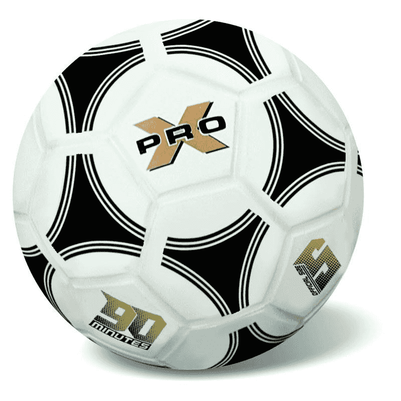 Balón de fútbol X-Pro Soccer negro y blanco 23 cm