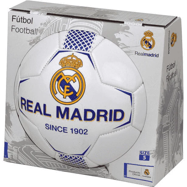 Balón Fútbol Real Madrid Talla 5 Blanco – Balón Oficial 420 g - Image 2