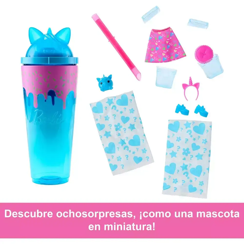 Barbie Barbie Pop Reveal Shakes Unicornio - Image 4