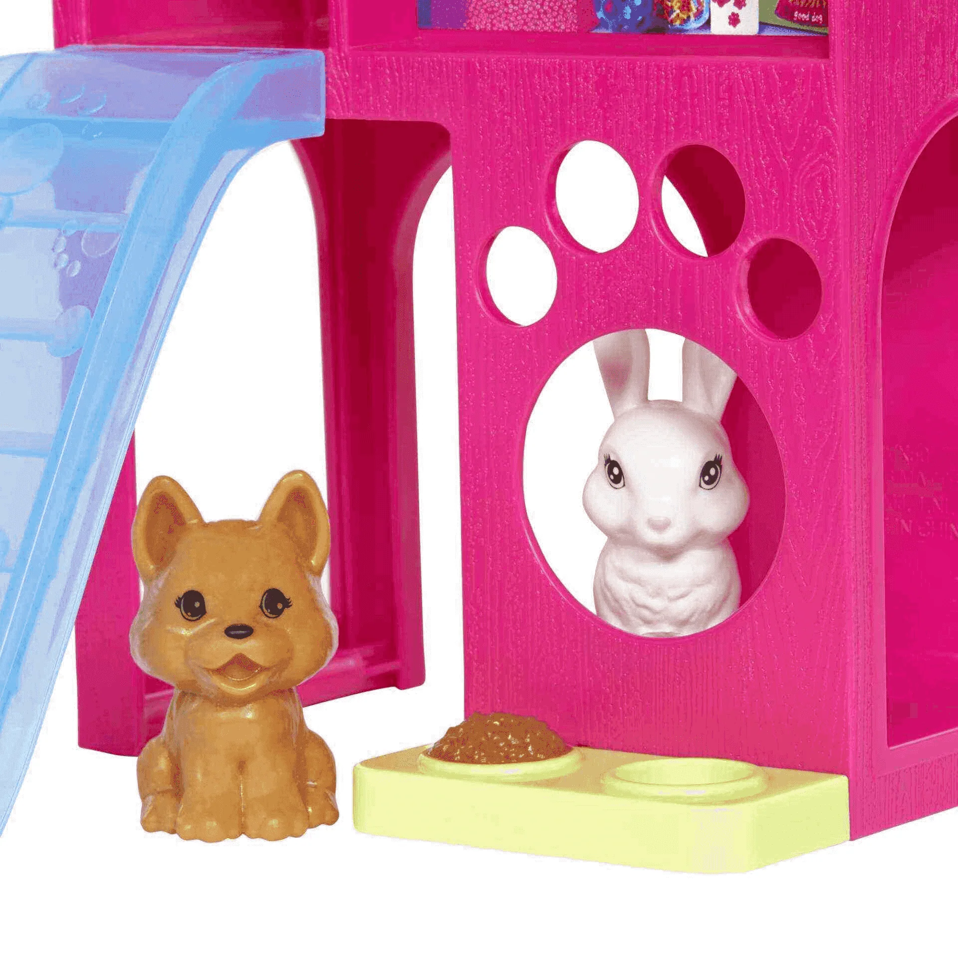 Barbie Conjunto de juego con casa de juegos para mascotas, - Image 5