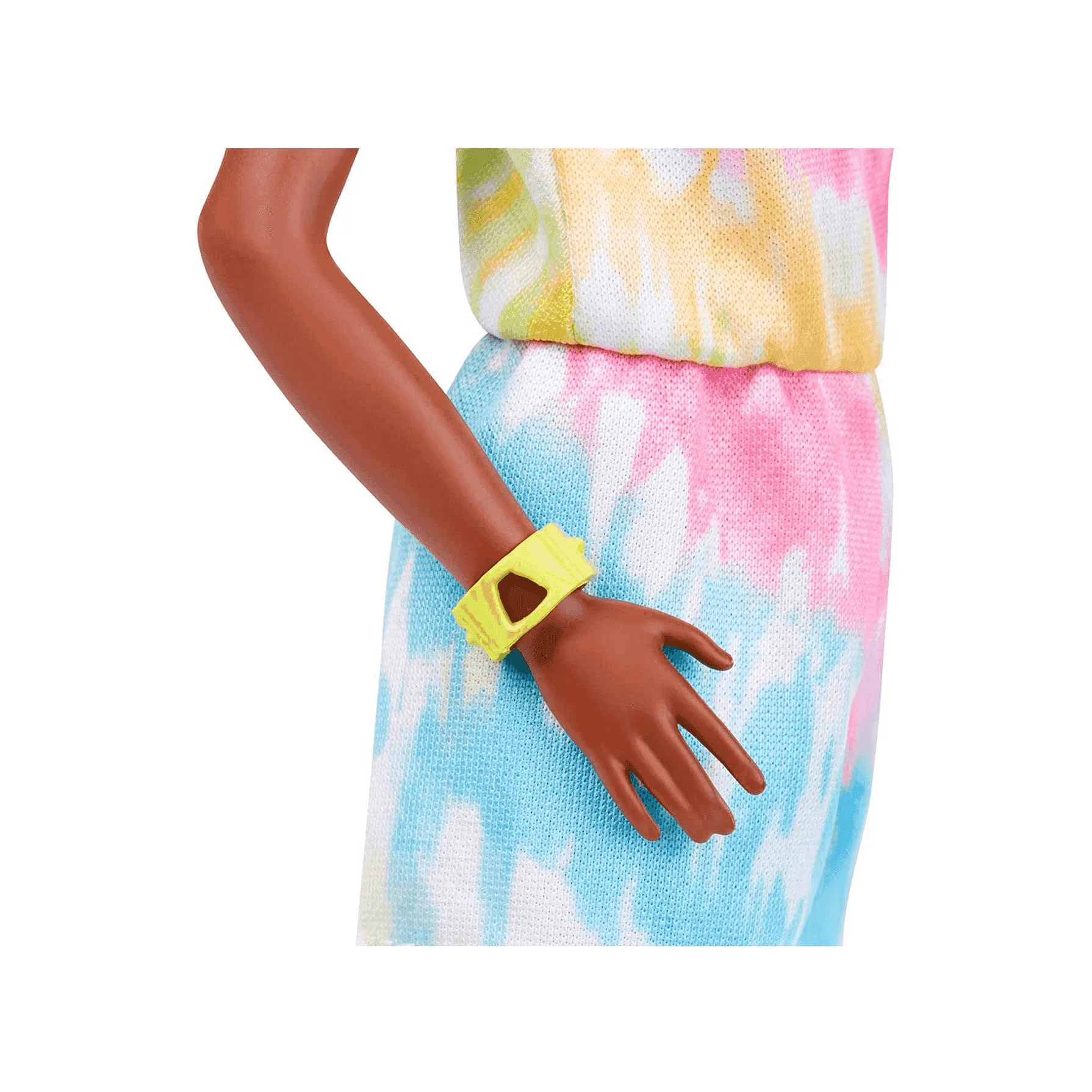 Barbie Fashionista Muñeca con Mono Tie Dye Multicolor - Image 3