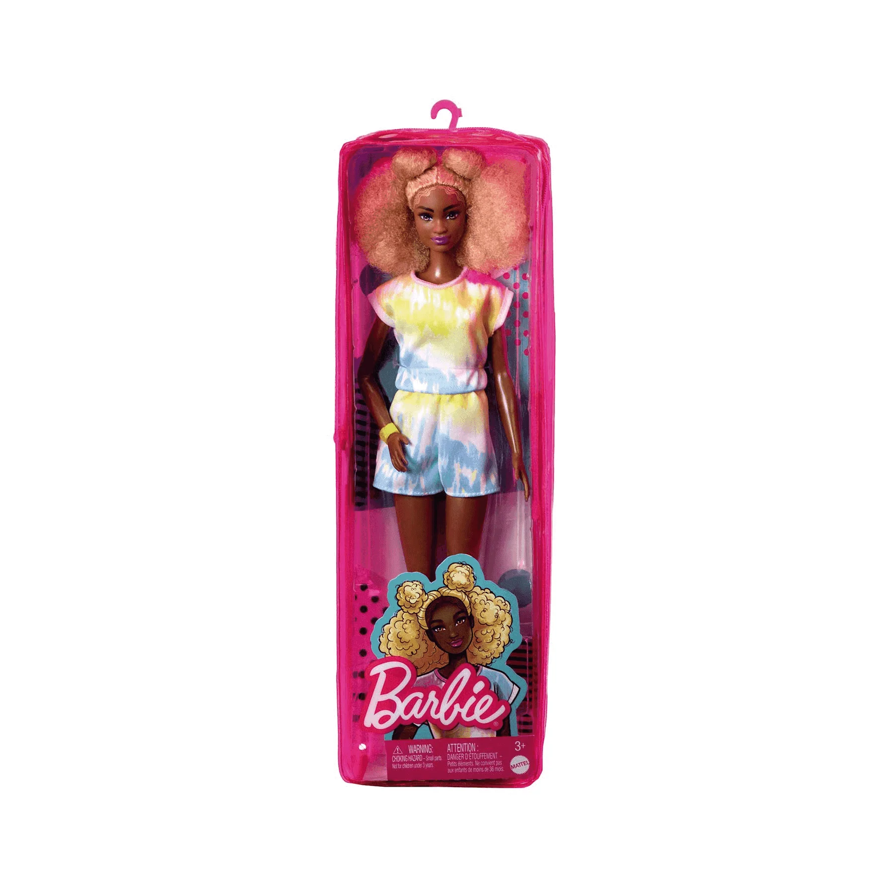 Barbie Fashionista Muñeca con Mono Tie Dye Multicolor - Image 4
