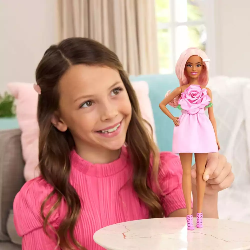 Barbie Fashionistas Vestido Rosa Pastel Nº238 - Image 5