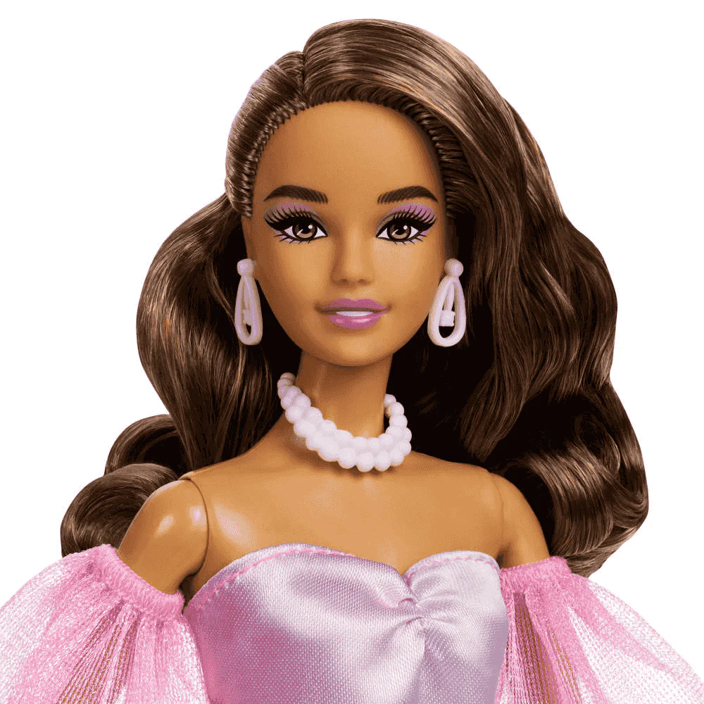 Barbie Feliz Cumpleaños Muñeca con vestido especial de celebración 6 años - Image 2